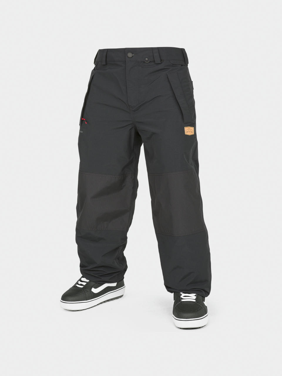 Pentru bărbați Pantaloni pentru snowboard Volcom Longo Gore Tex (black)