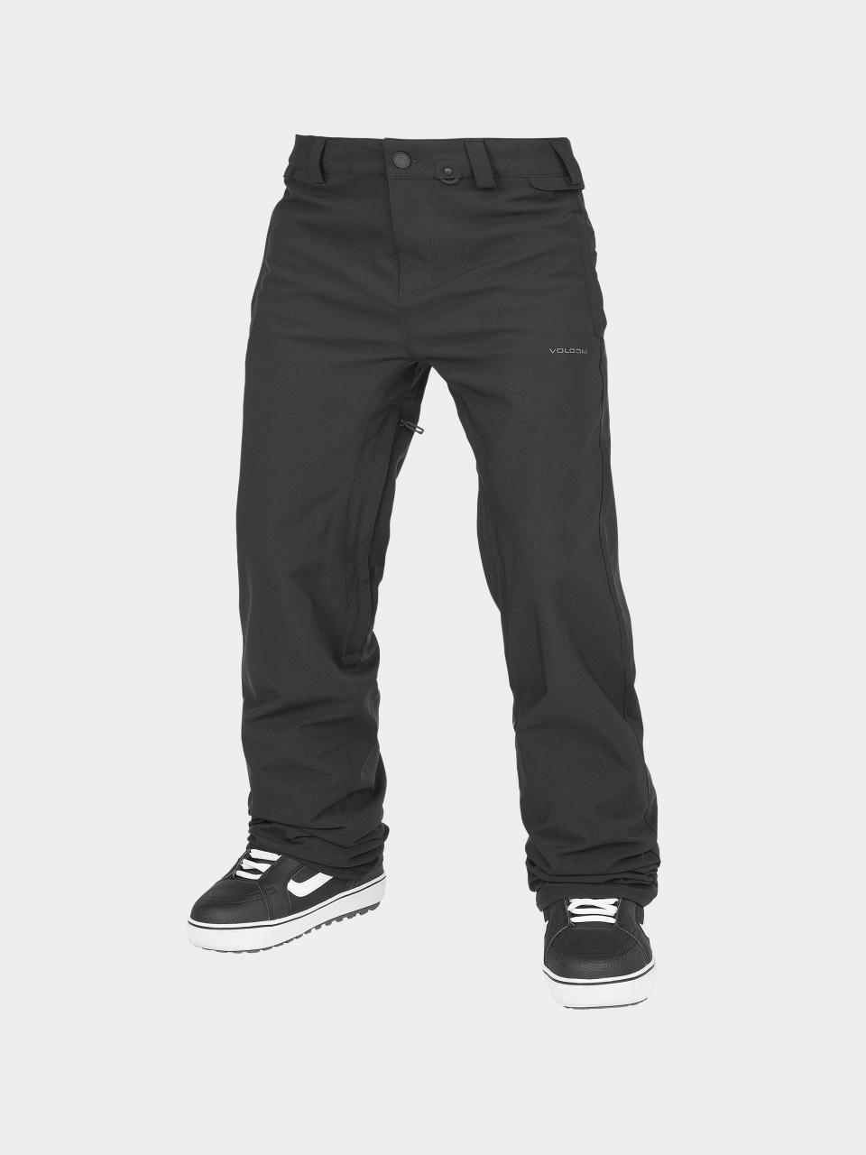 Pentru bărbați Pantaloni pentru snowboard Volcom Freakin Snow Chino (black)