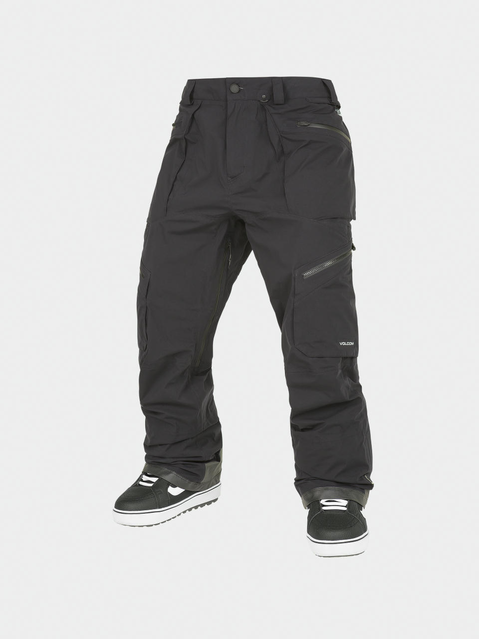 Pentru bărbați Pantaloni pentru snowboard Volcom Guch Stretch Gore (black)