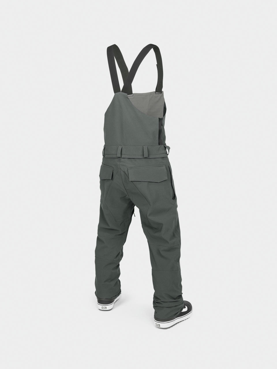 Pentru bărbați Pantaloni pentru snowboard Volcom Roan Bib Overall (charcoal)