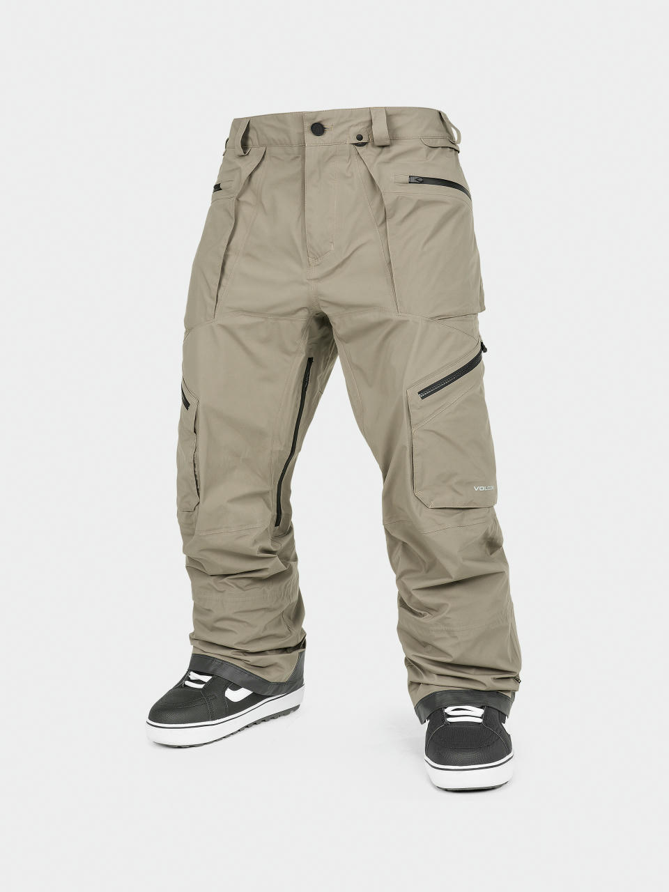 Pentru bărbați Pantaloni pentru snowboard Volcom Guch Stretch Gore (chestnut brown)