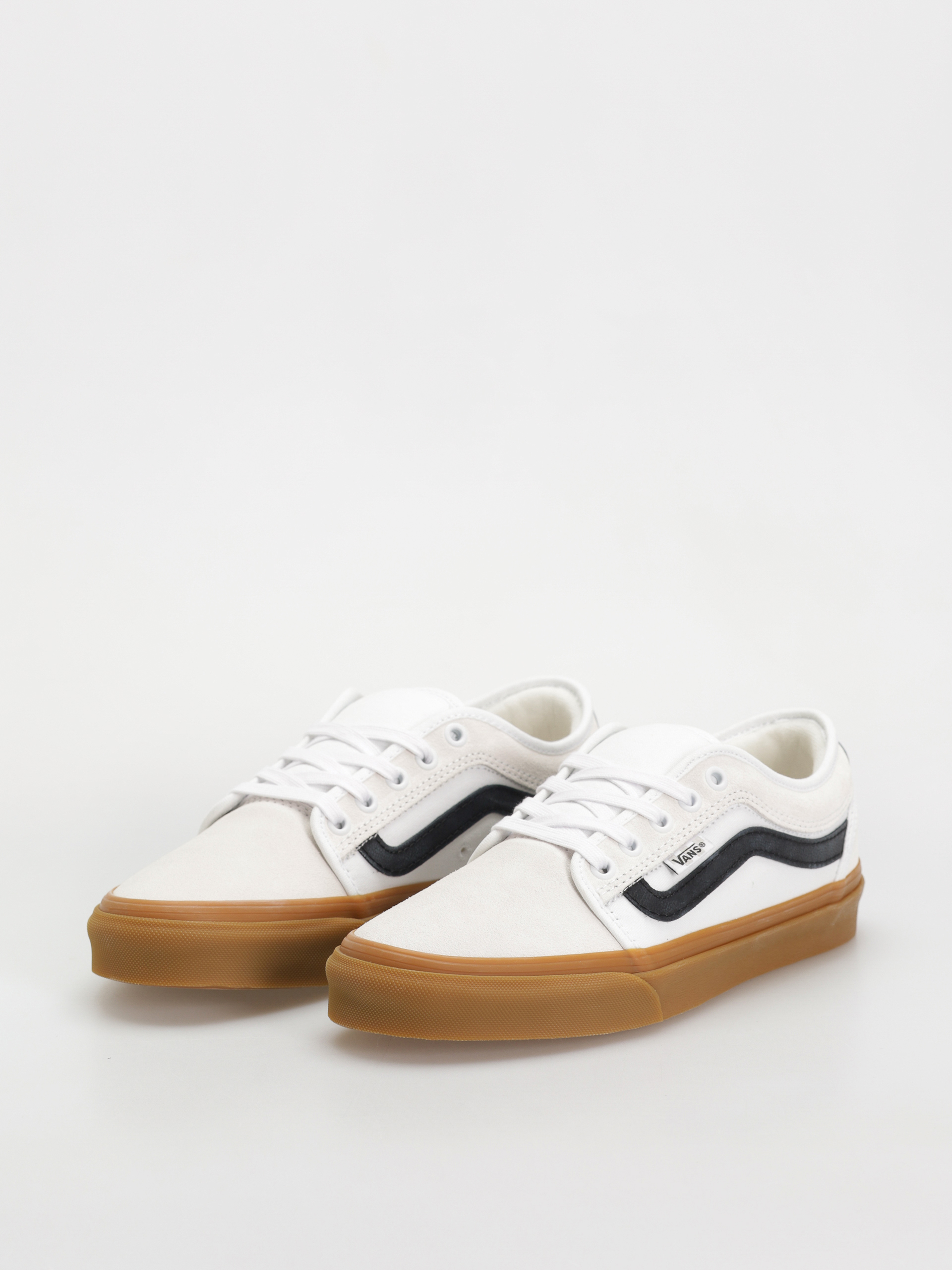 Pantofi Vans Skate Chukka Low Sidestripe (white/black/gum)