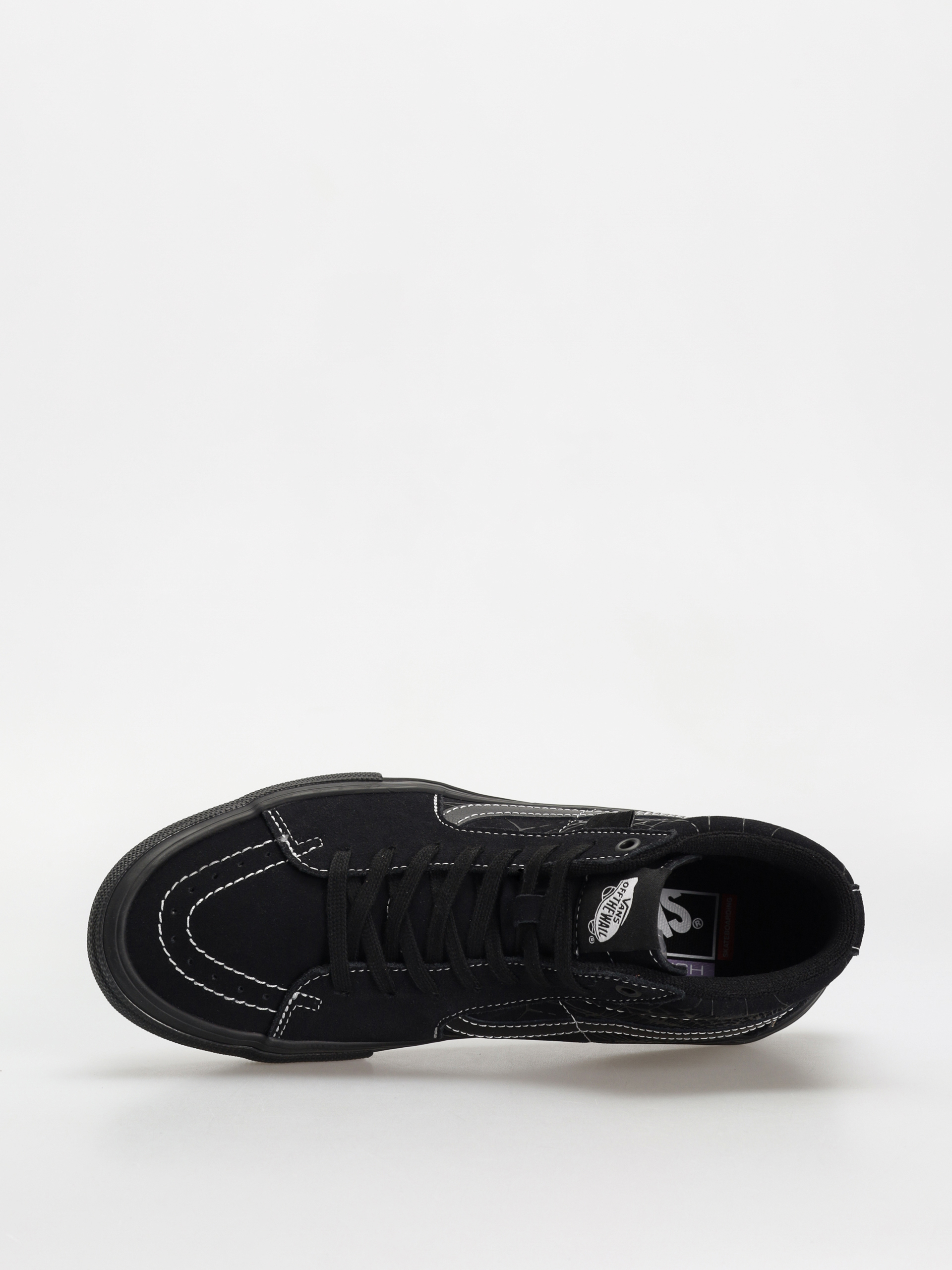 Pantofi Vans Skate Sk8 Hi (web dark grey/black)
