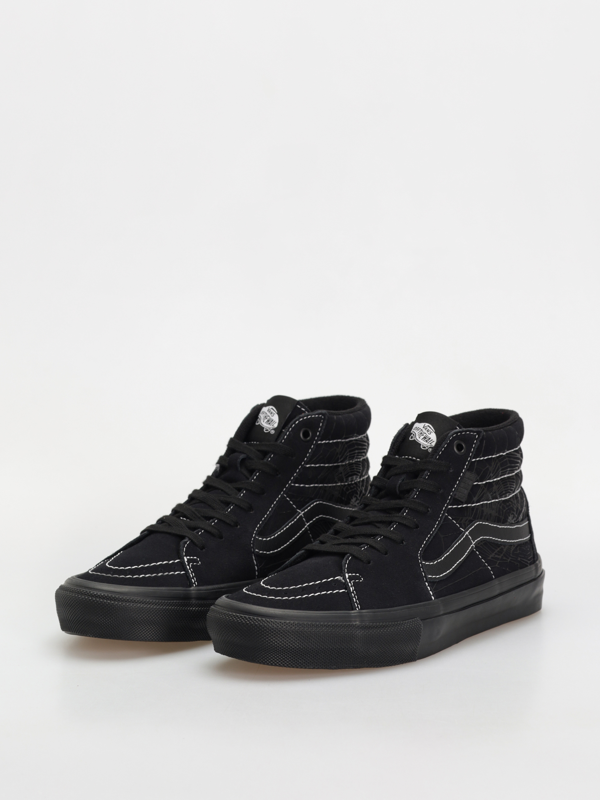 Pantofi Vans Skate Sk8 Hi (web dark grey/black)