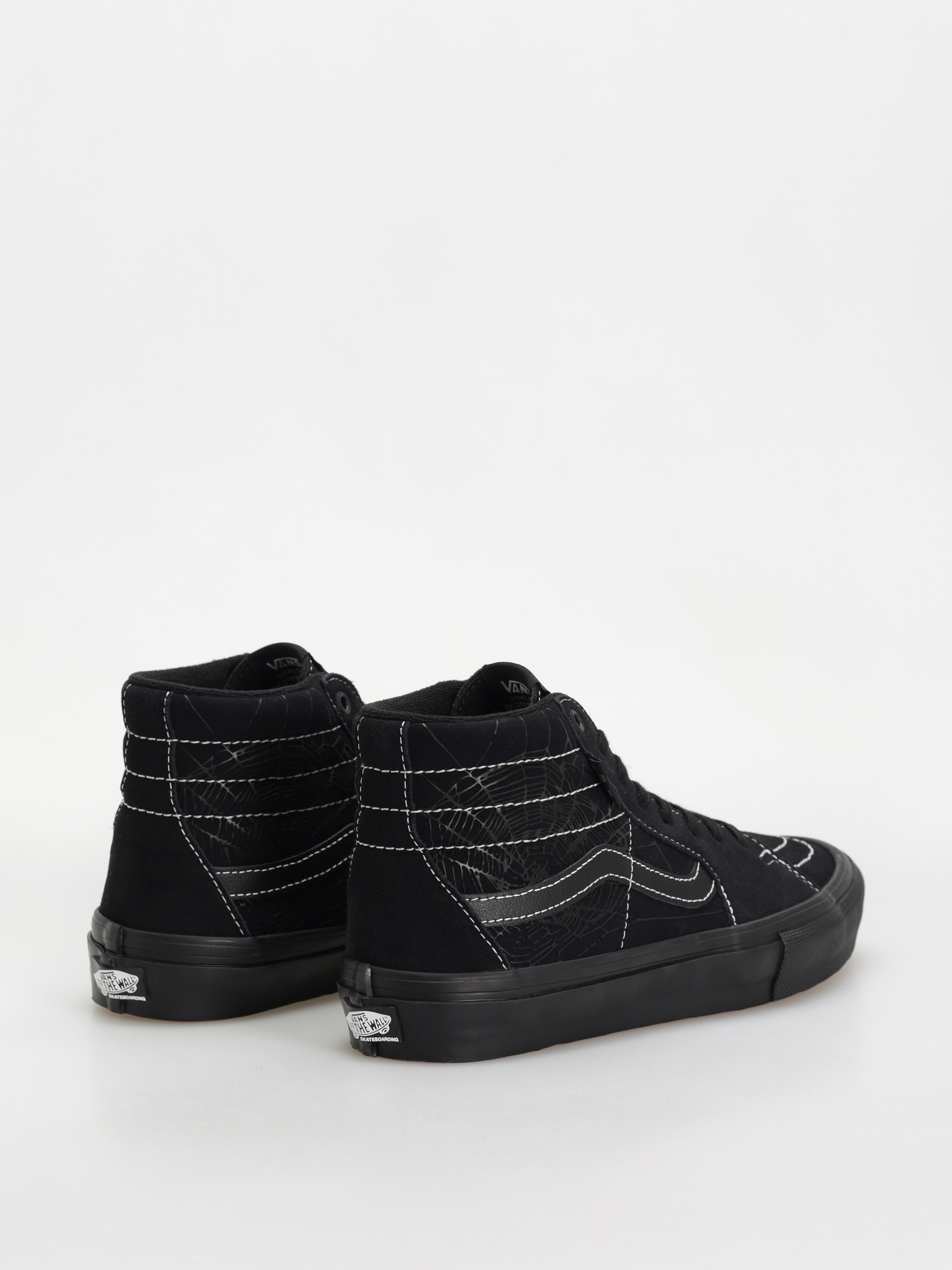 Pantofi Vans Skate Sk8 Hi (web dark grey/black)