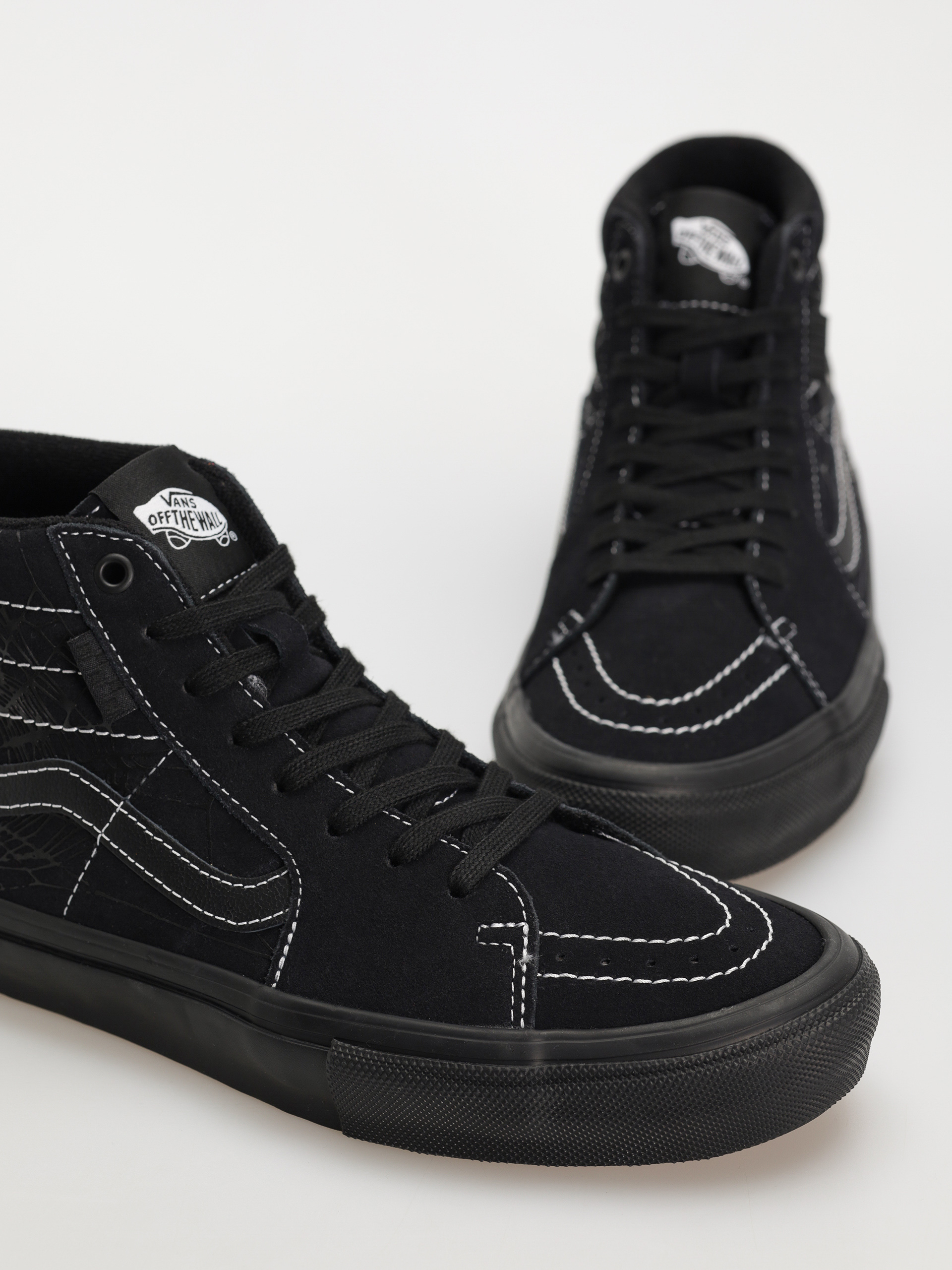 Pantofi Vans Skate Sk8 Hi (web dark grey/black)