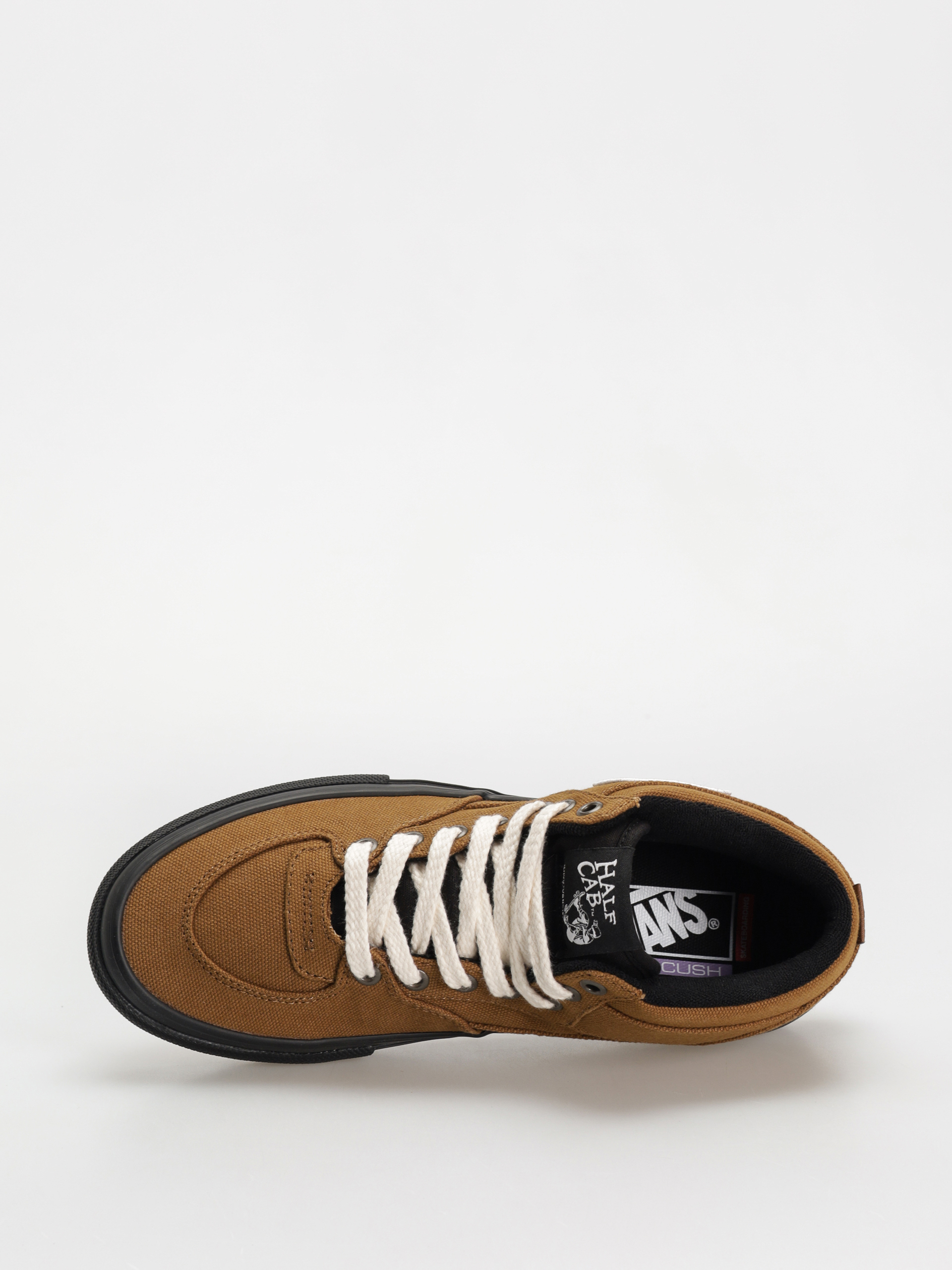 Pantofi Vans Skate Half Cab (duck canvas golden brown/black)