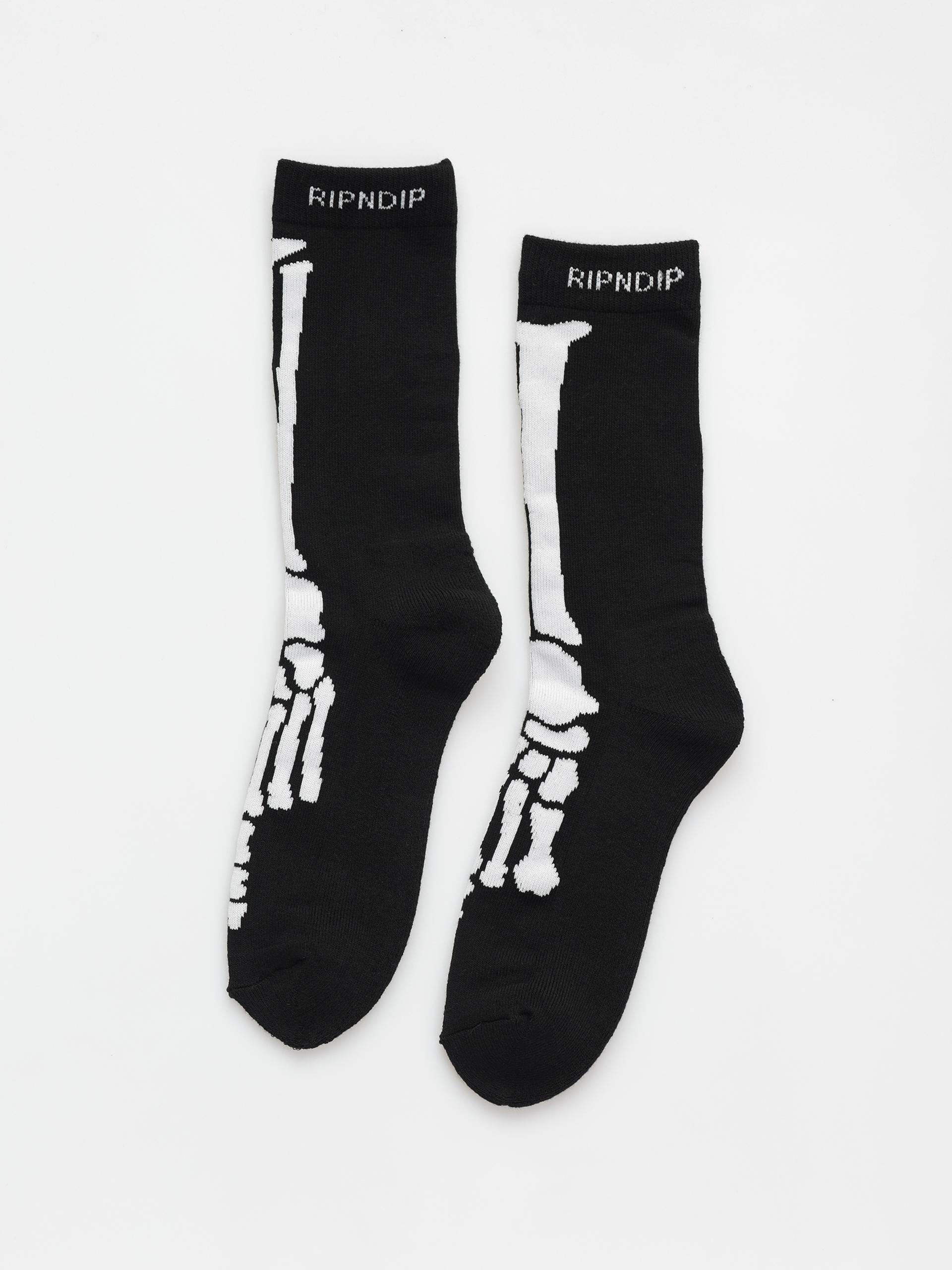 Șosete RipNDip Skelly Nerm (black)