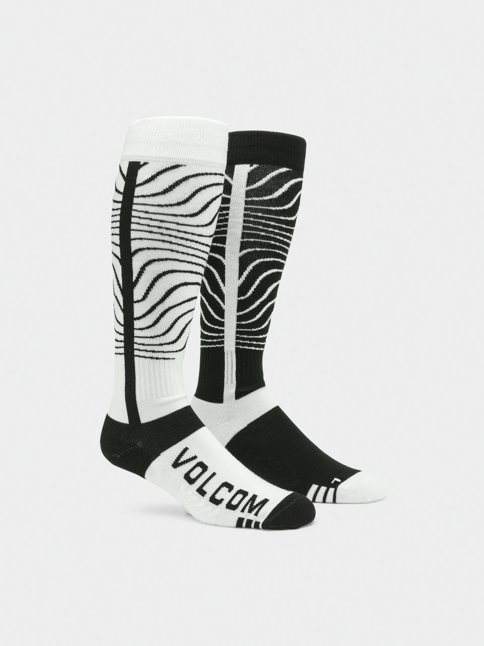 Șosete Volcom Heavy Over The Calf (black)