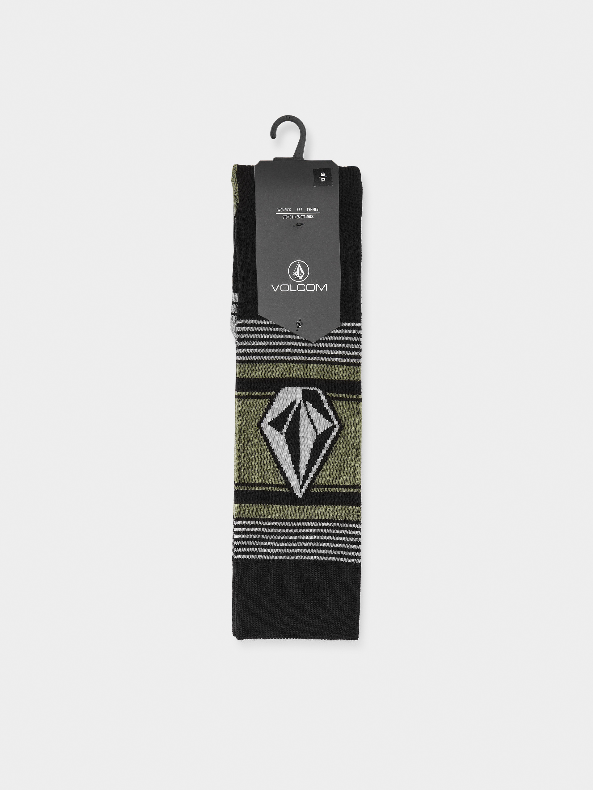 Șosete Volcom Stone Lines Otc Wmn (lichen green)