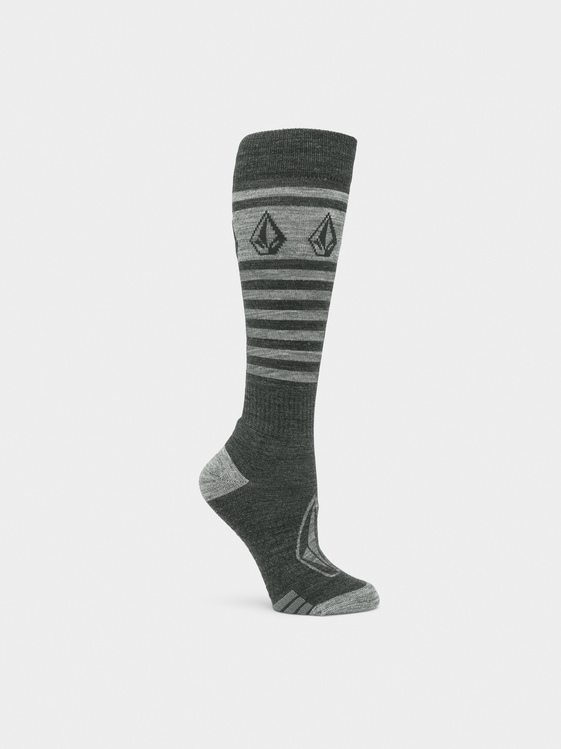 Șosete Volcom Striker Wool Blend Otc Wmn (black)