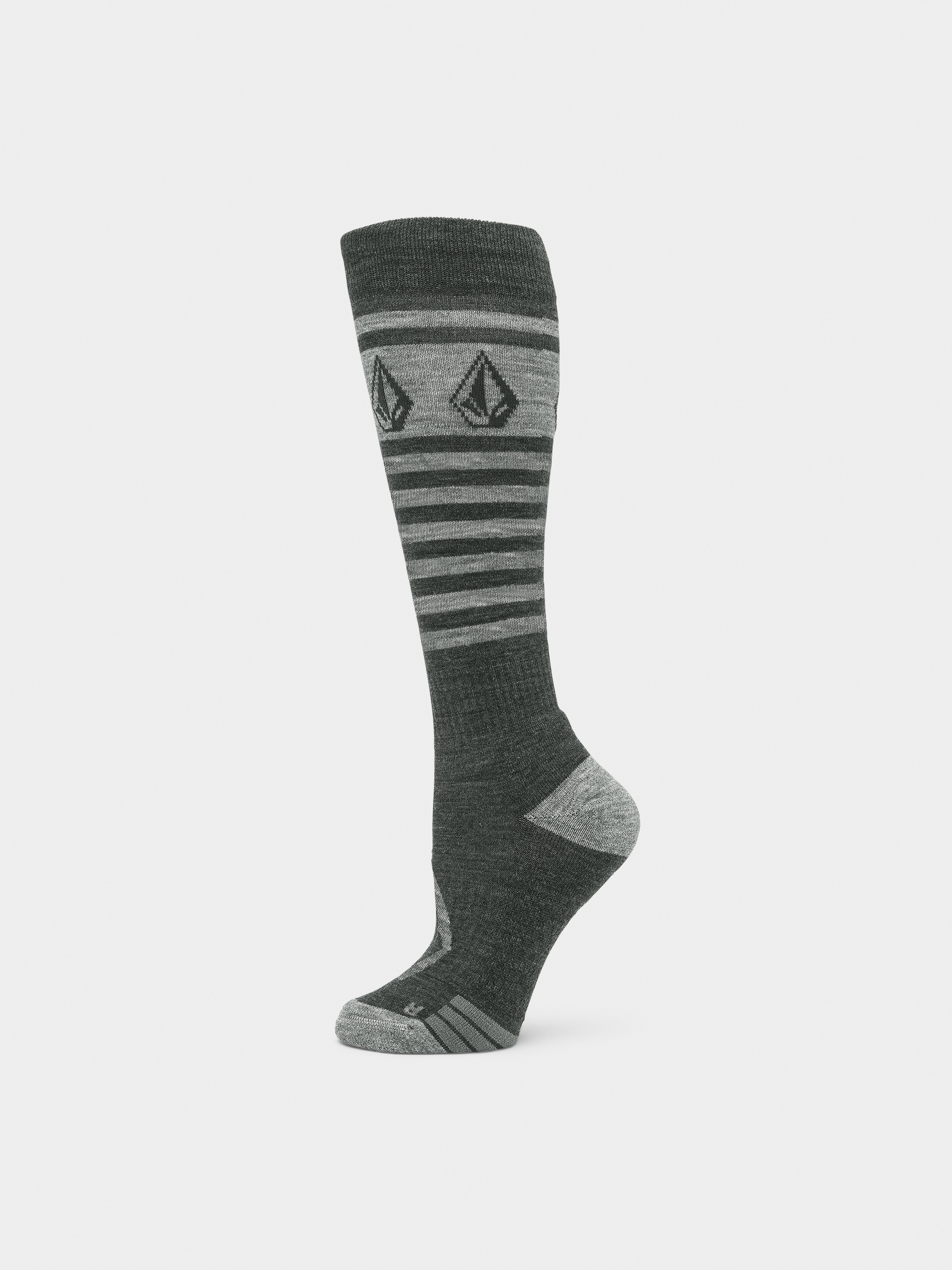 Șosete Volcom Striker Wool Blend Otc Wmn (black)