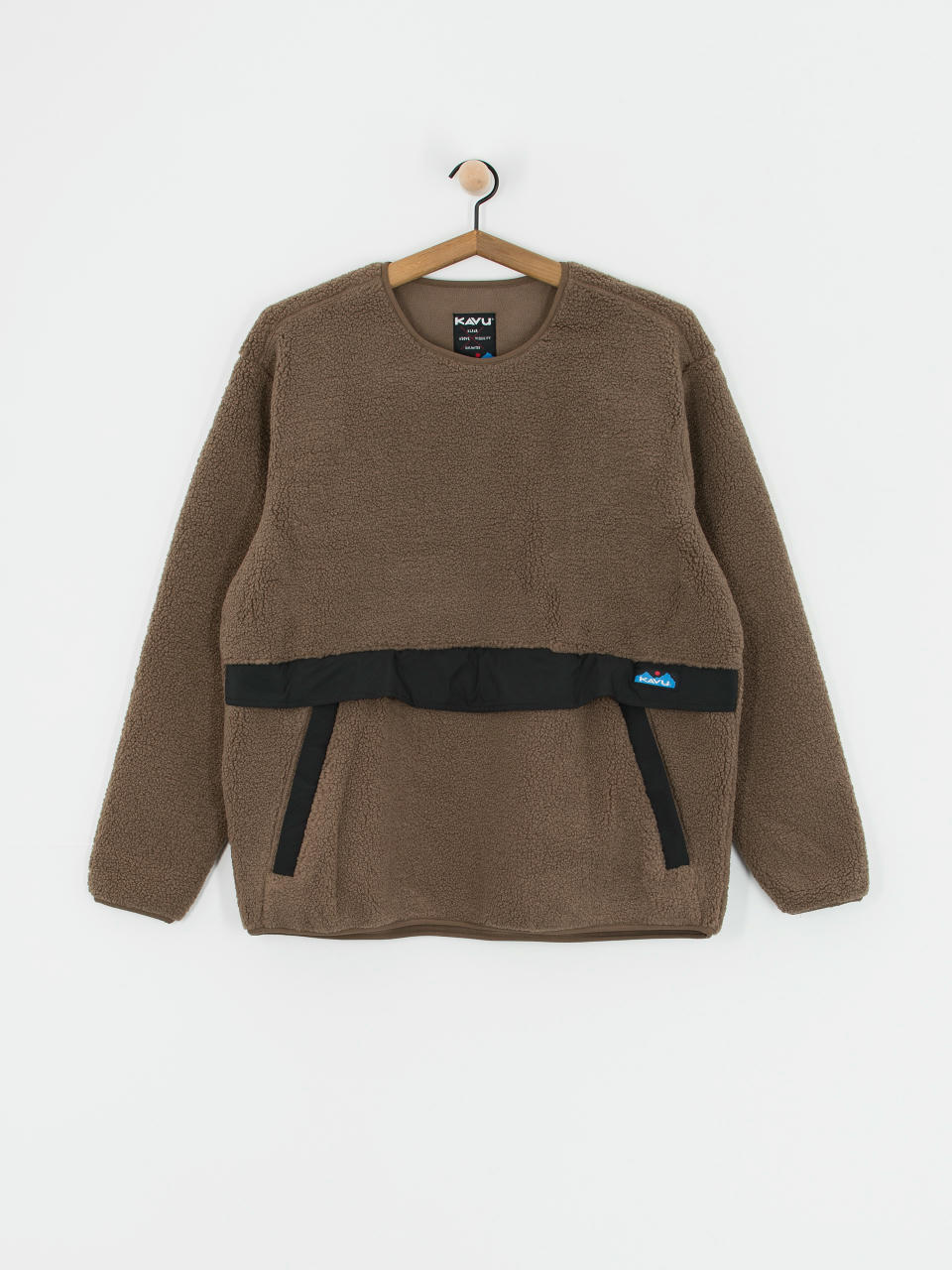 Pentru bărbați Hanorac din fleece Kavu Port Pullover (walnut)