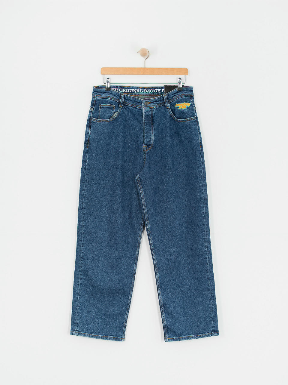 Pantaloni Homeboy X Tra Baggy Denim (washed blue)