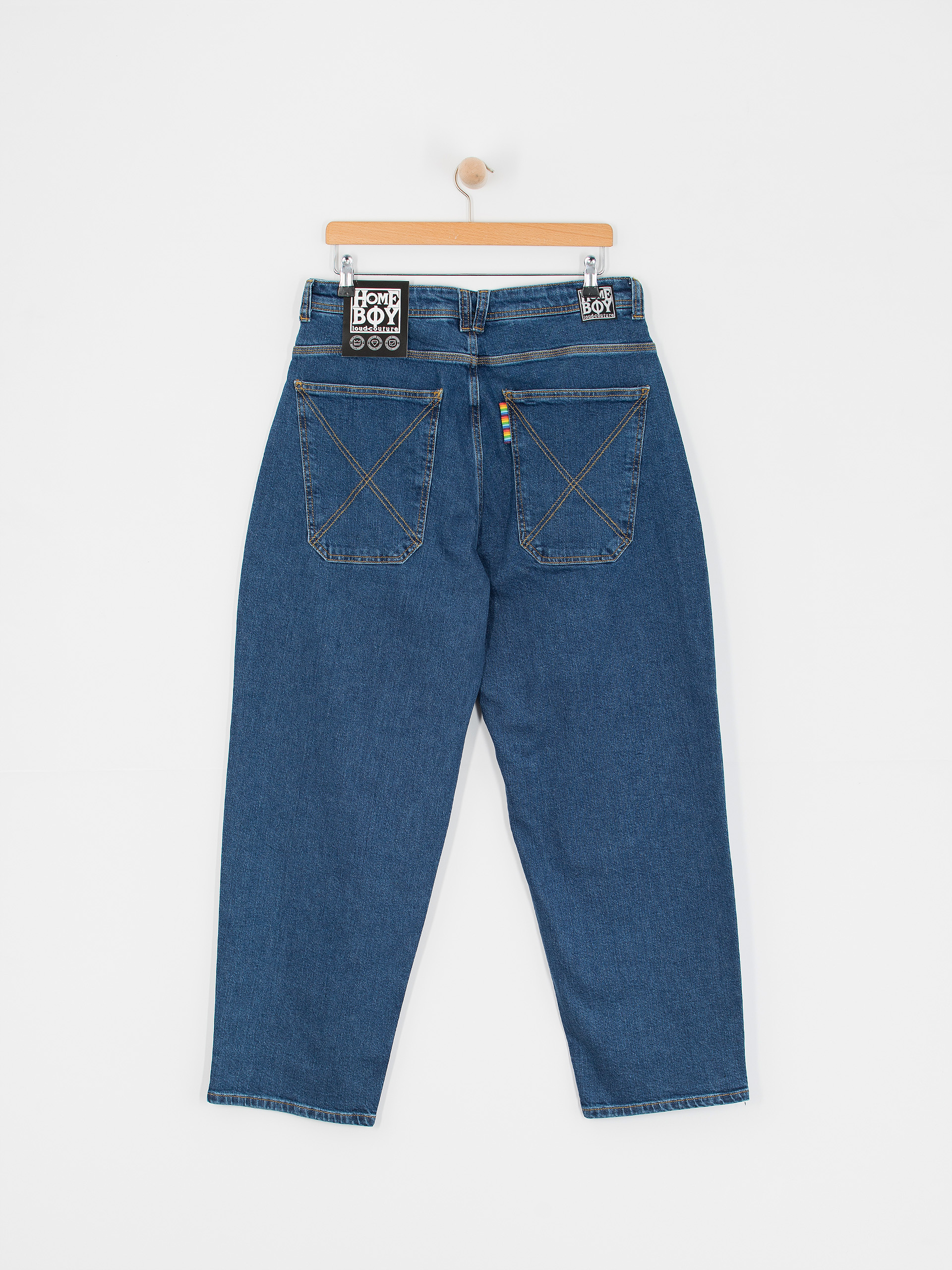 Pantaloni Homeboy X Tra Monster Denim (washed blue)