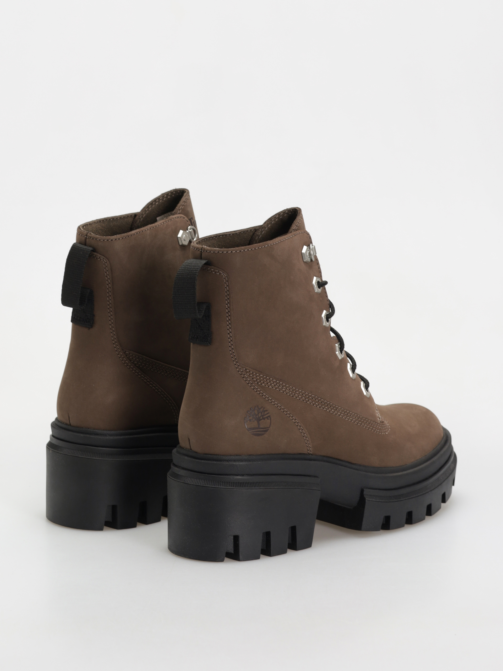 Pantofi de iarnă Timberland Everleigh Mid Lace Up Wmn (medium brown nubuck)