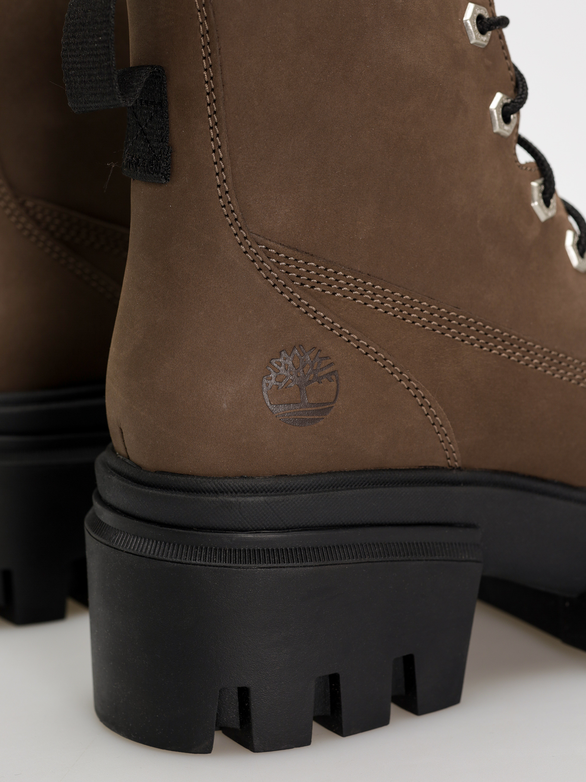 Pantofi de iarnă Timberland Everleigh Mid Lace Up Wmn (medium brown nubuck)