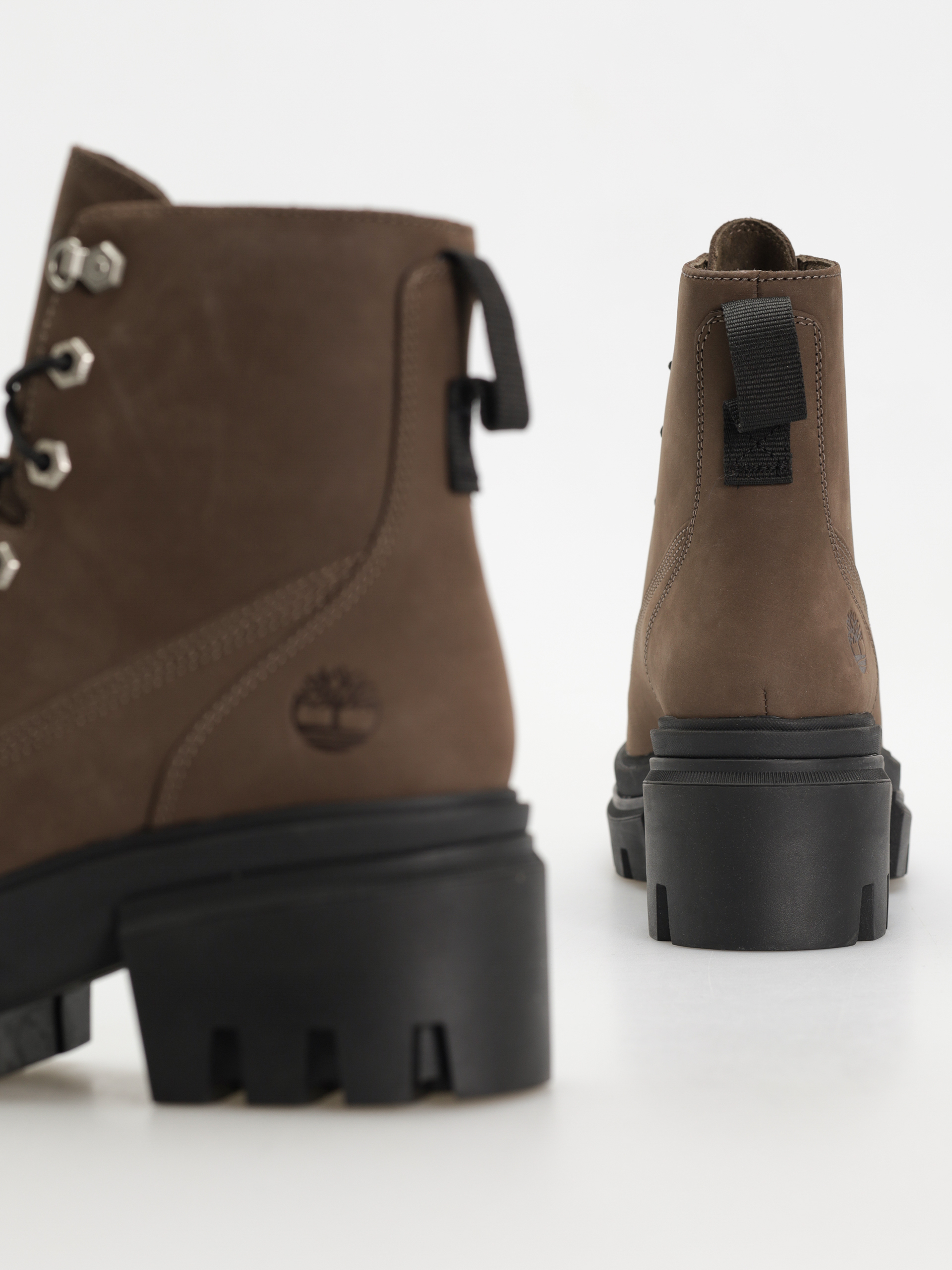 Pantofi de iarnă Timberland Everleigh Mid Lace Up Wmn (medium brown nubuck)