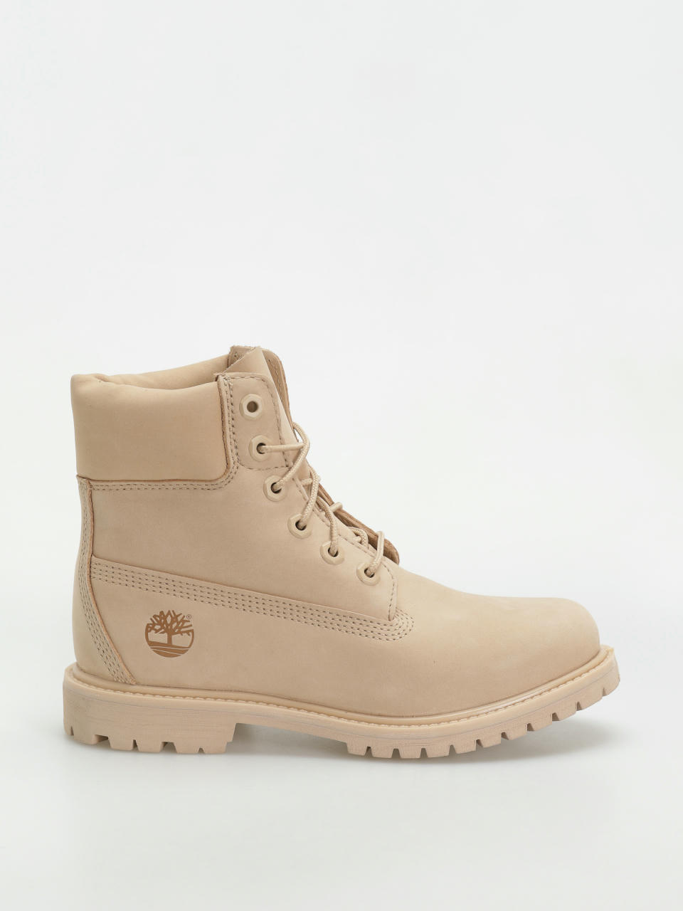 Pantofi de iarnă Timberland Premium 6 Inch Lace Up Waterproof Wmn (light beige nubuck)