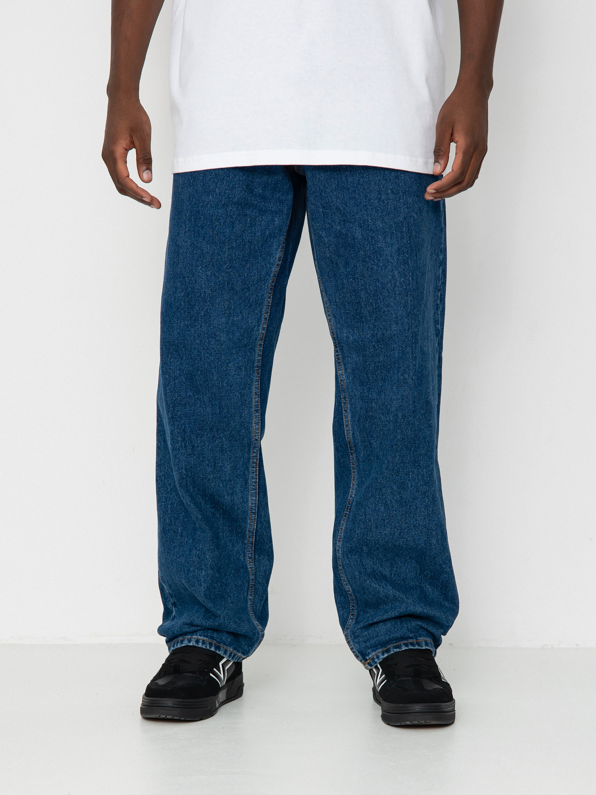 Pantaloni OBEY Hardwork Denim (stonewash indigo)