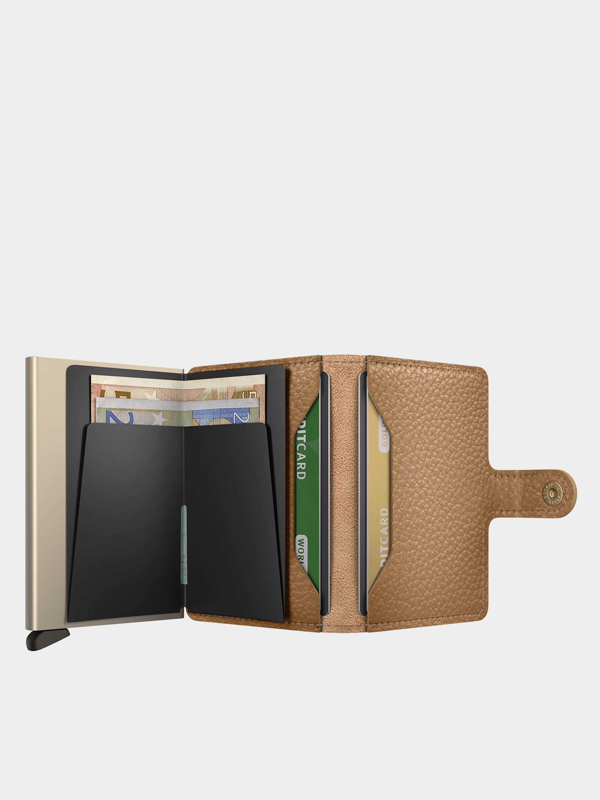 Portofel Secrid Miniwallet (pebble cappuccino)