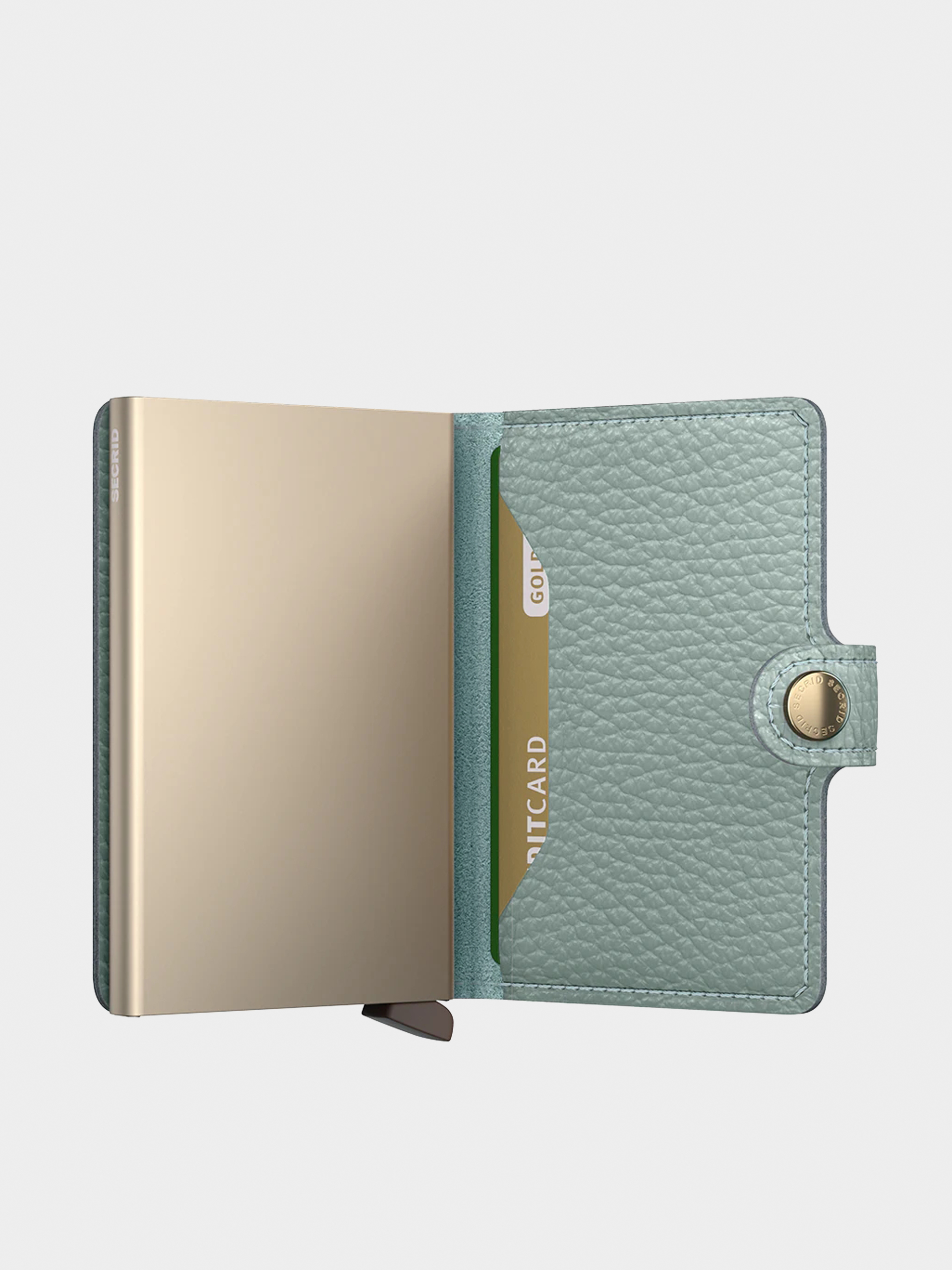 Portofel Secrid Miniwallet (pebble sea green)