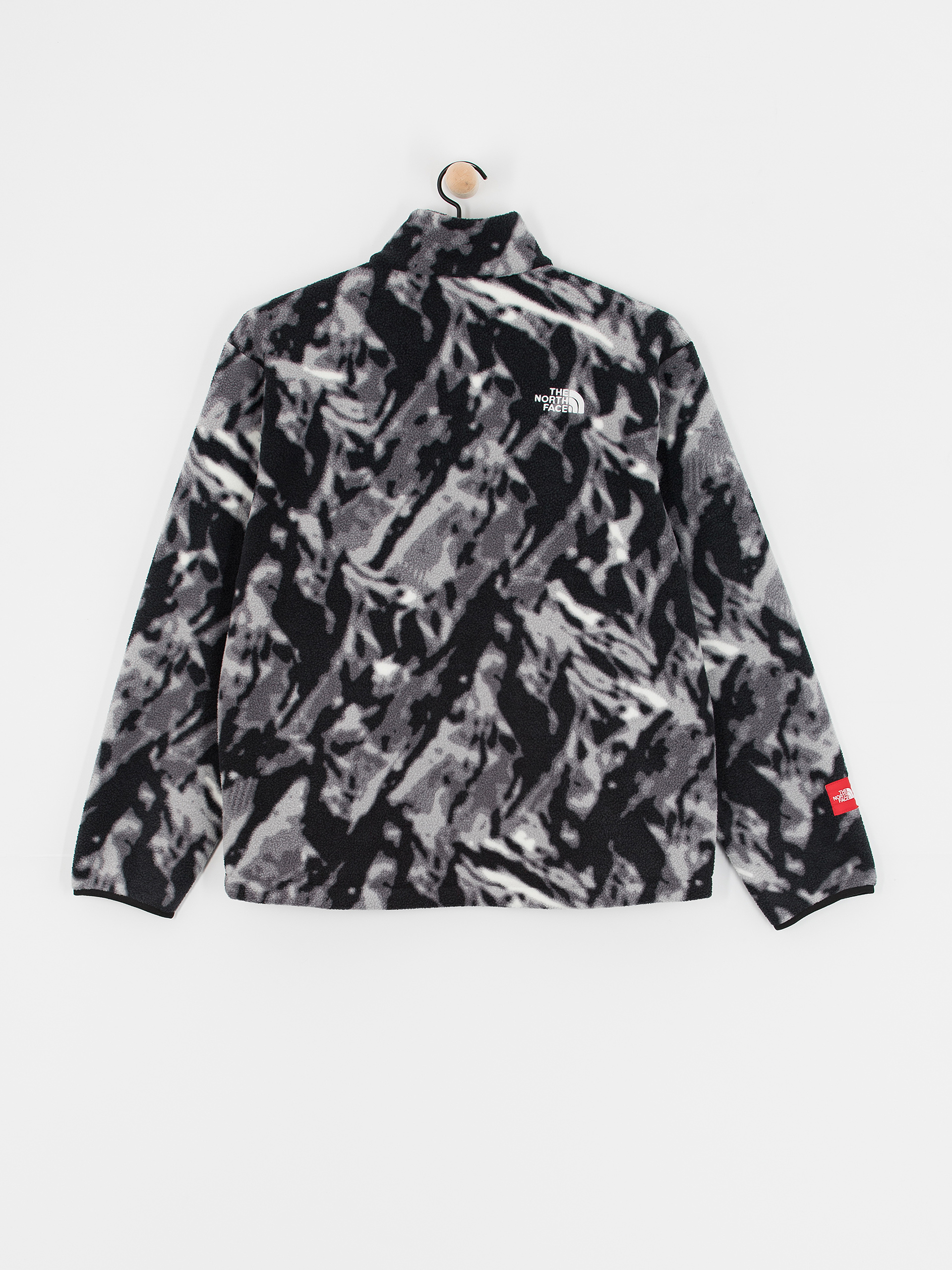 Pentru bărbați Hanorac din fleece The North Face Tnf Fleeski 1/4 Zip (tnf black 3d summit mes)