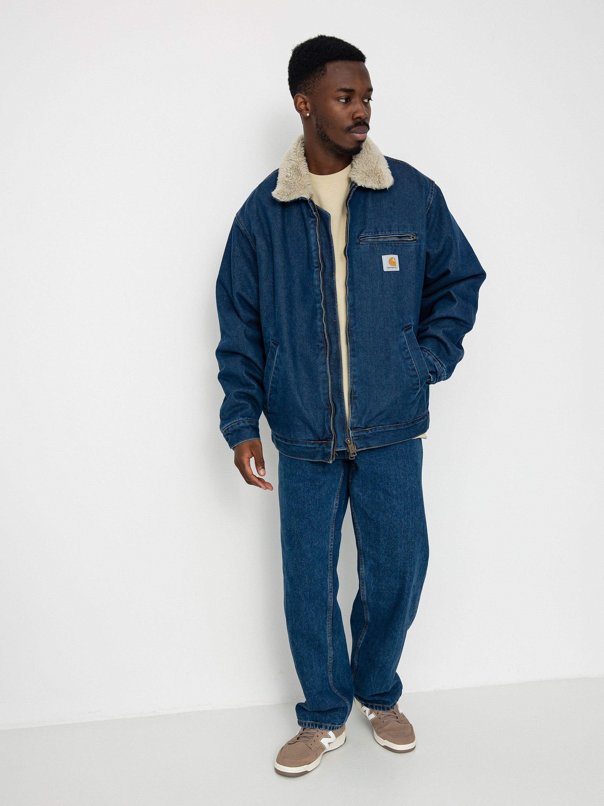 Geacă Carhartt WIP Herald (blue/wall)