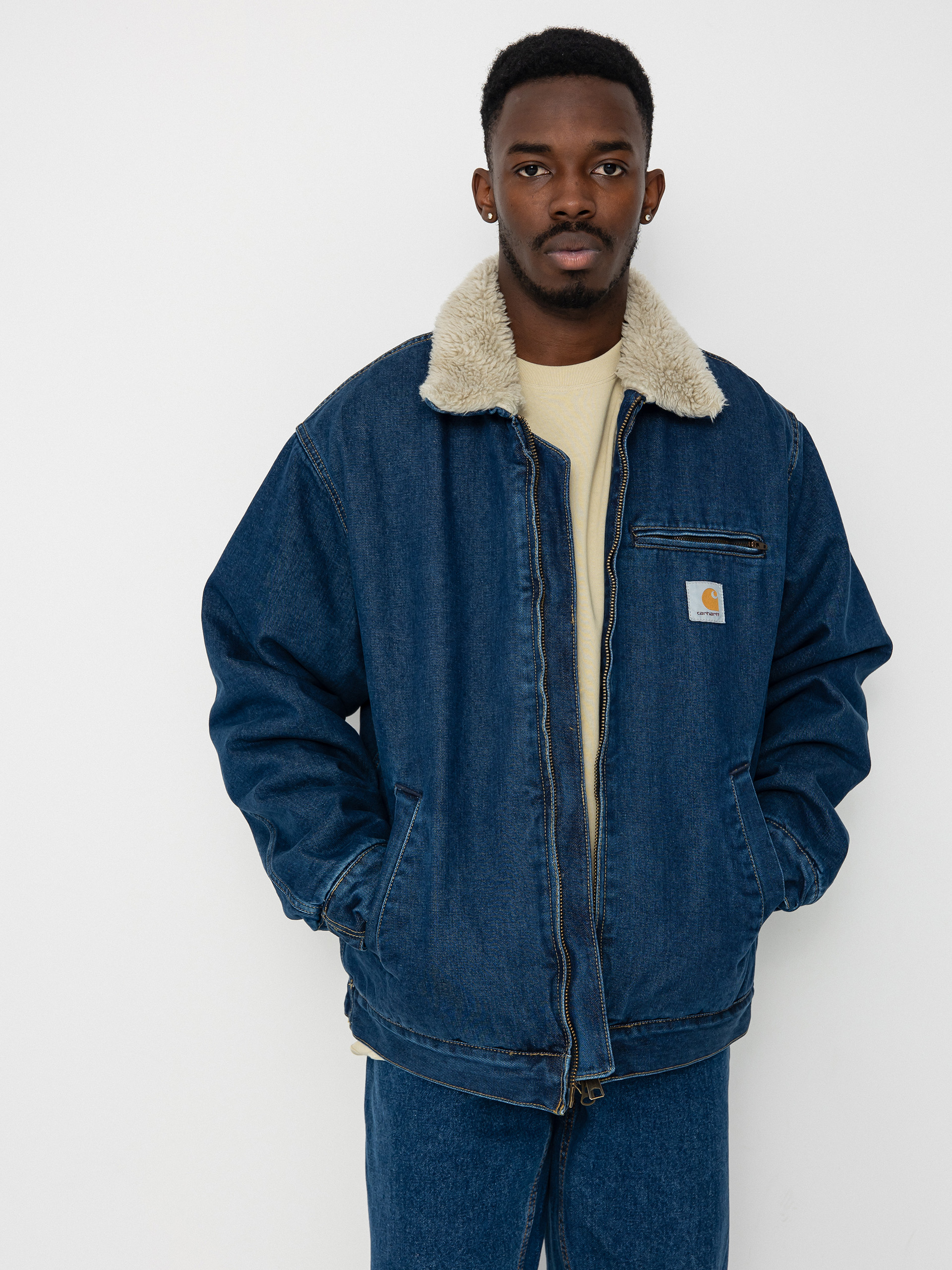 Geacă Carhartt WIP Herald (blue/wall)