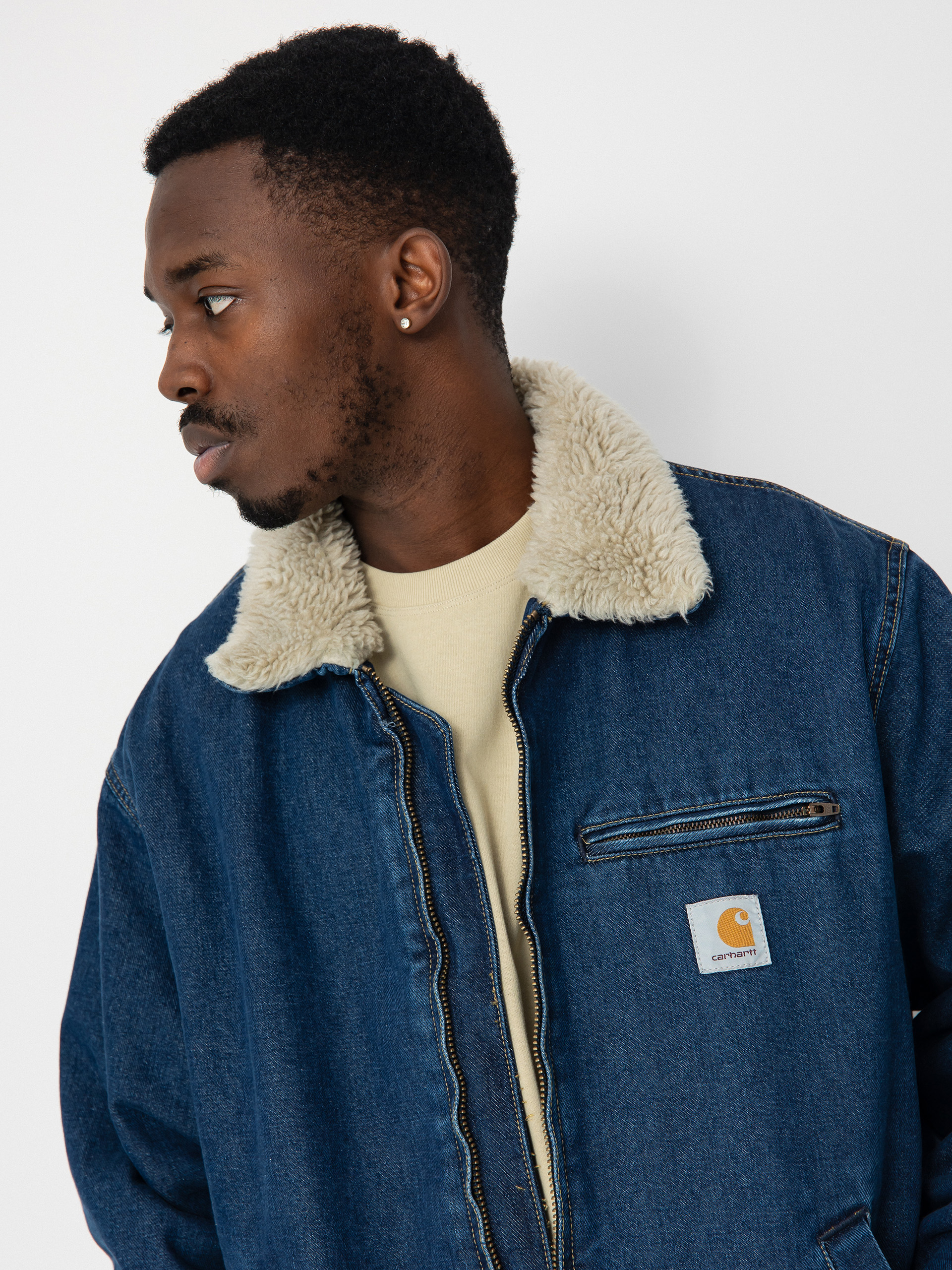Geacă Carhartt WIP Herald (blue/wall)