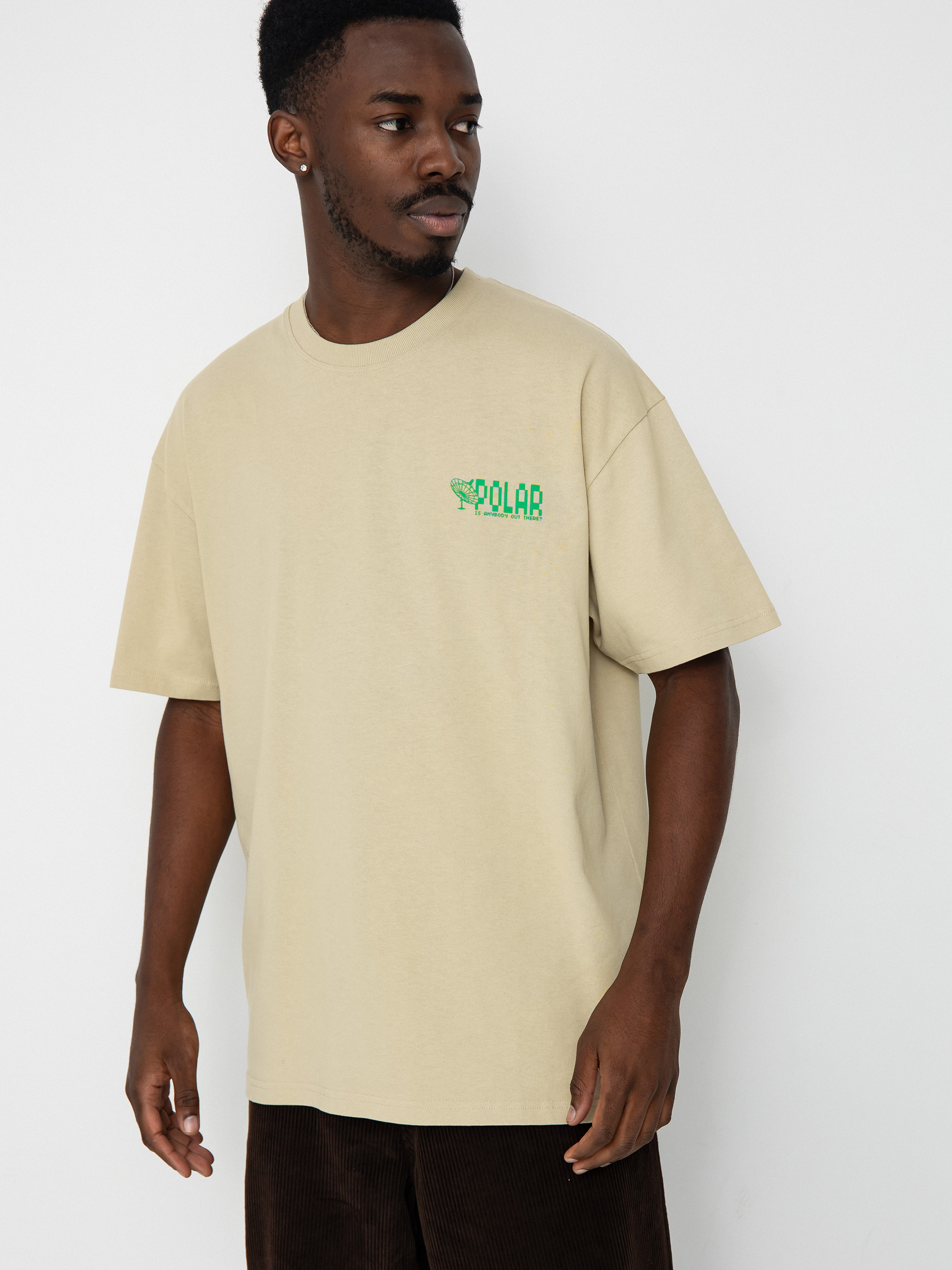 Tricou Polar Skate Anyone Out There (sand)