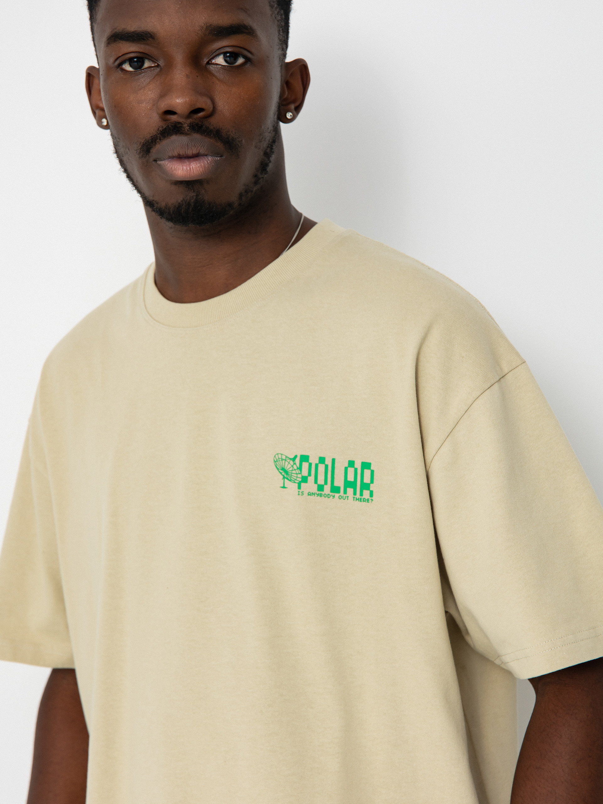 Tricou Polar Skate Anyone Out There (sand)