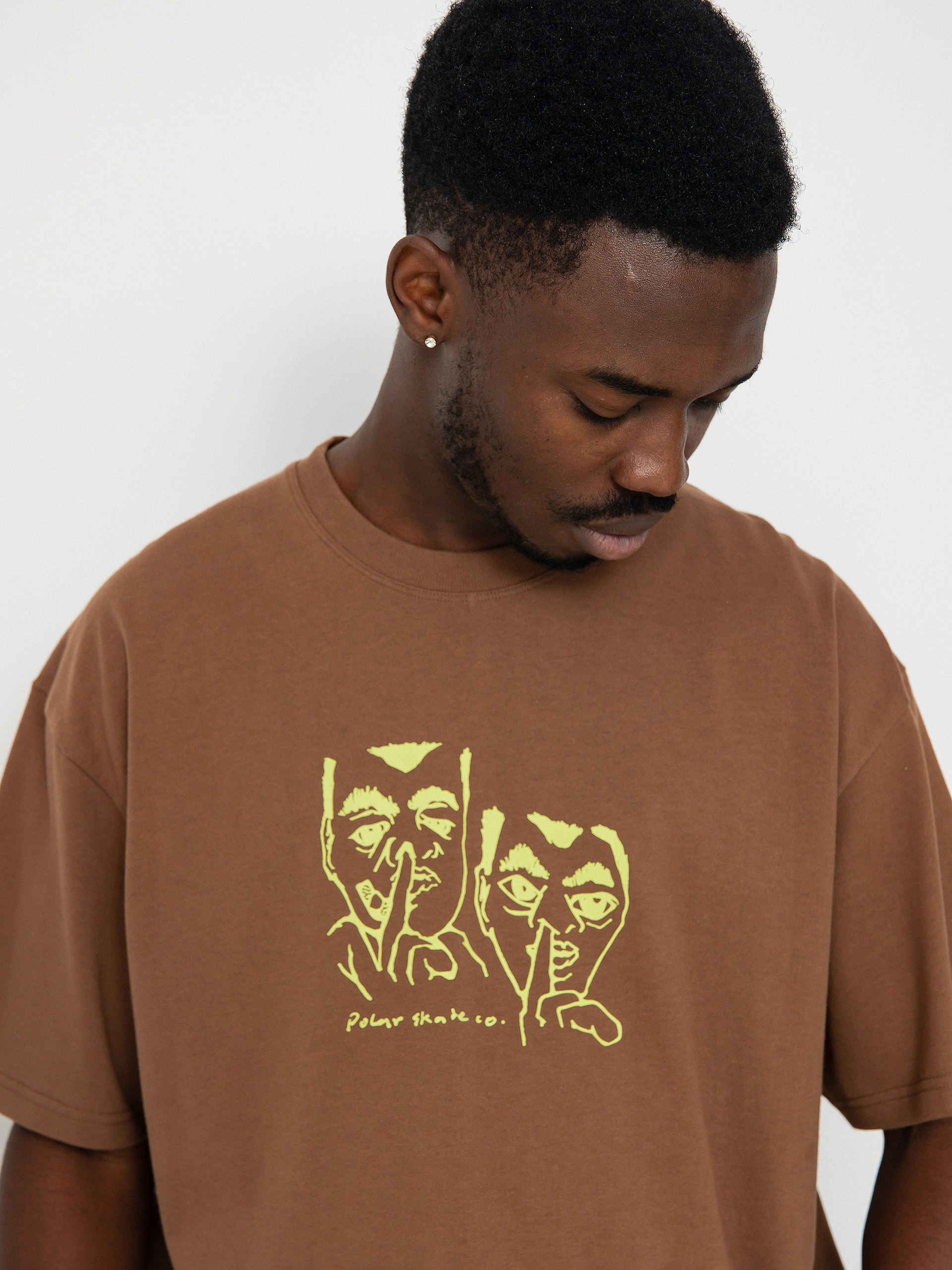 Tricou Polar Skate Boogers (walnut)