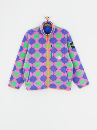 Geacă The North Face X Yinka Ilori Reversible Fleece (solar blue lets blossom)