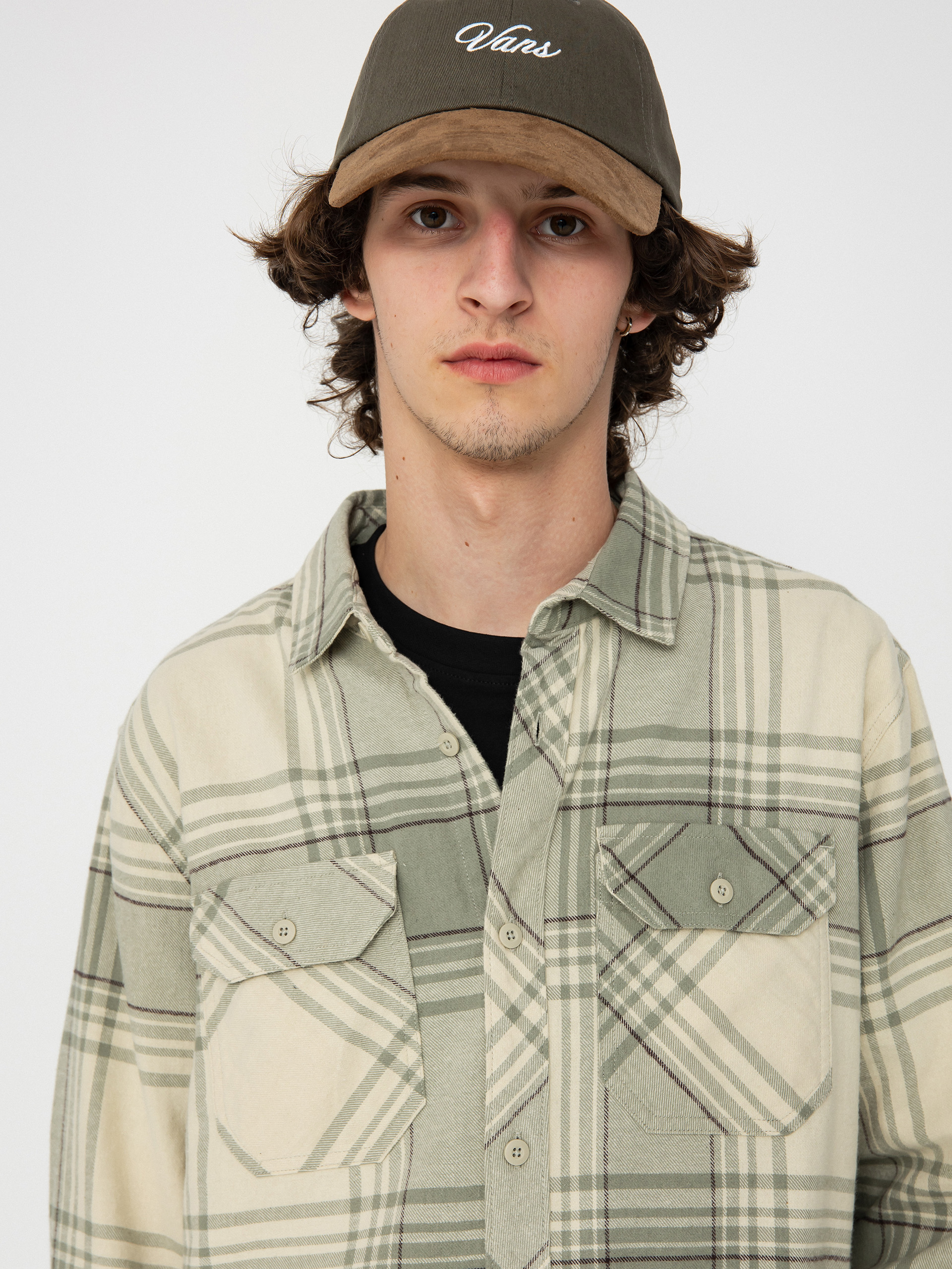Cămașă Fox Traildust Flannel (cream)