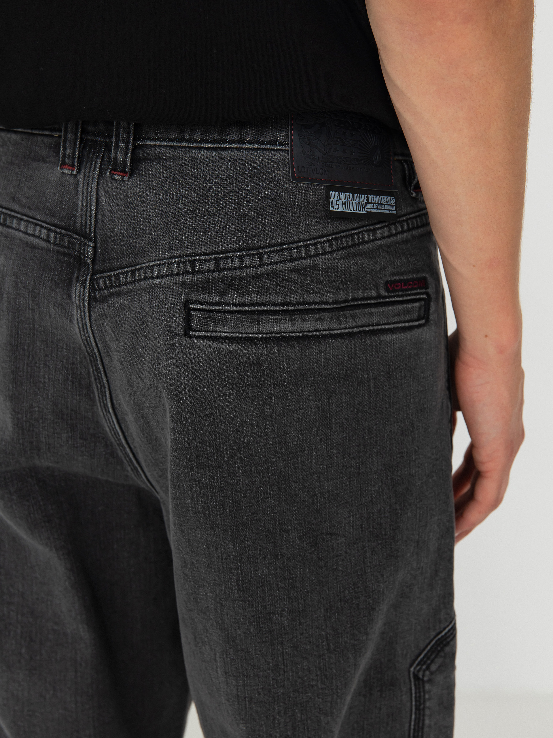 Pantaloni Volcom Skate Vitals Remy S Denim (neutral grey)