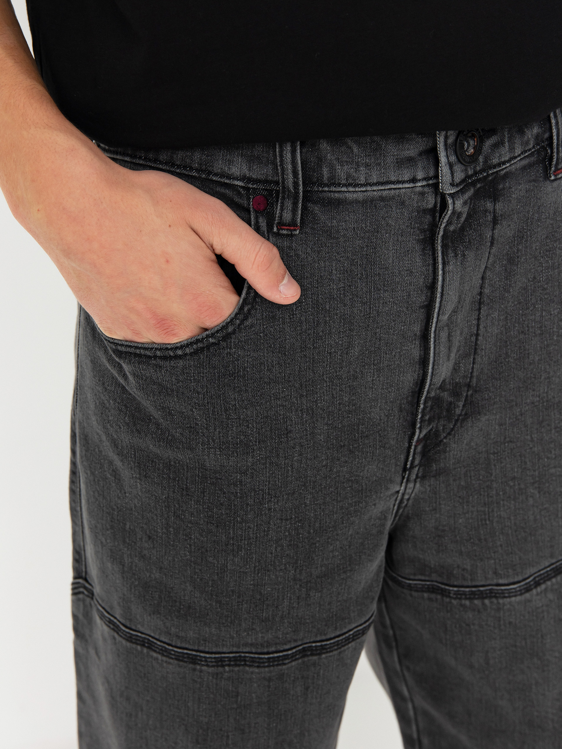 Pantaloni Volcom Skate Vitals Remy S Denim (neutral grey)