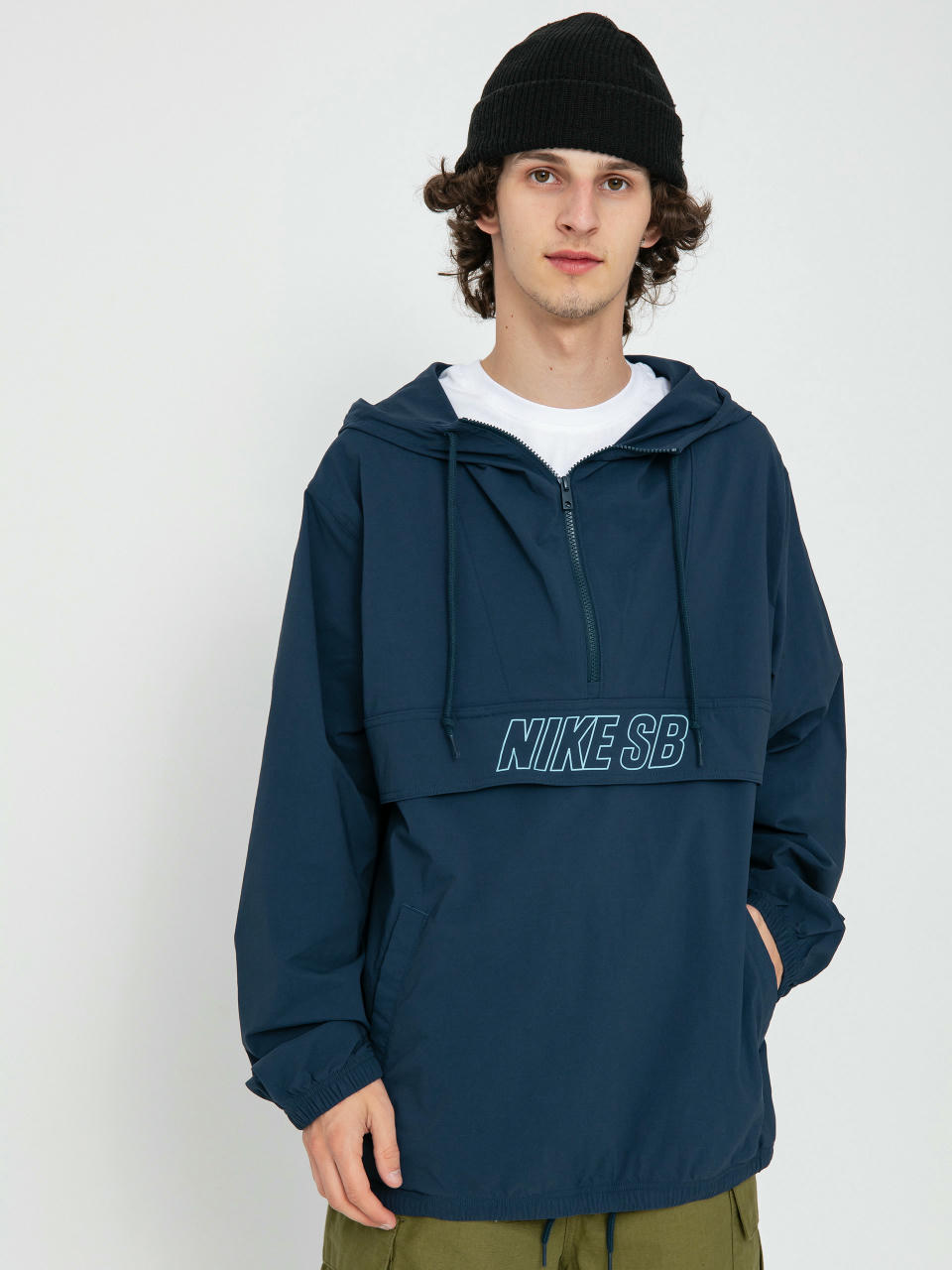 Geacă Nike SB Anorak (armory navy/denim turq)