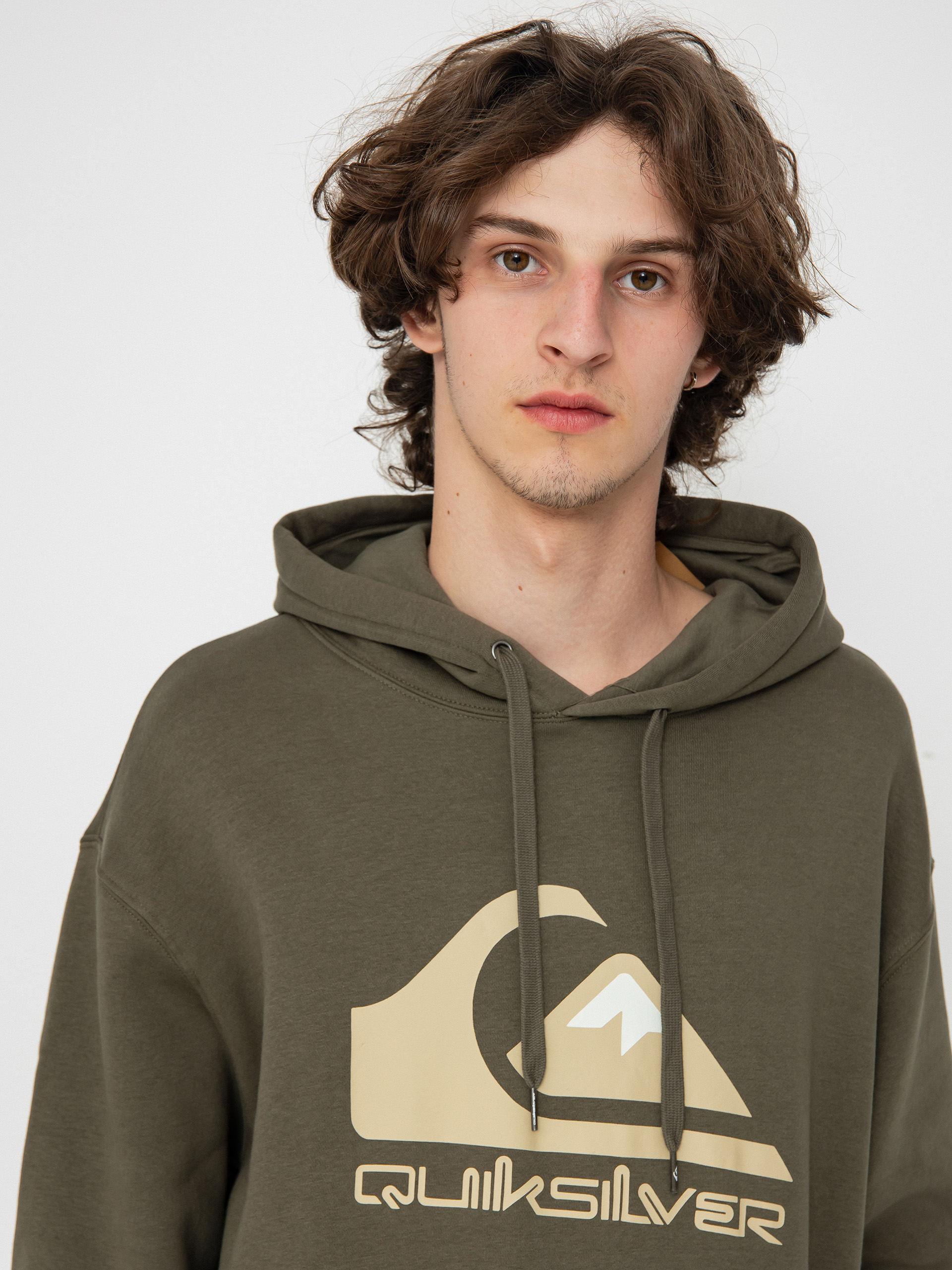 Hanorac cu glugă Quiksilver Big Logo HD (grape leaf)