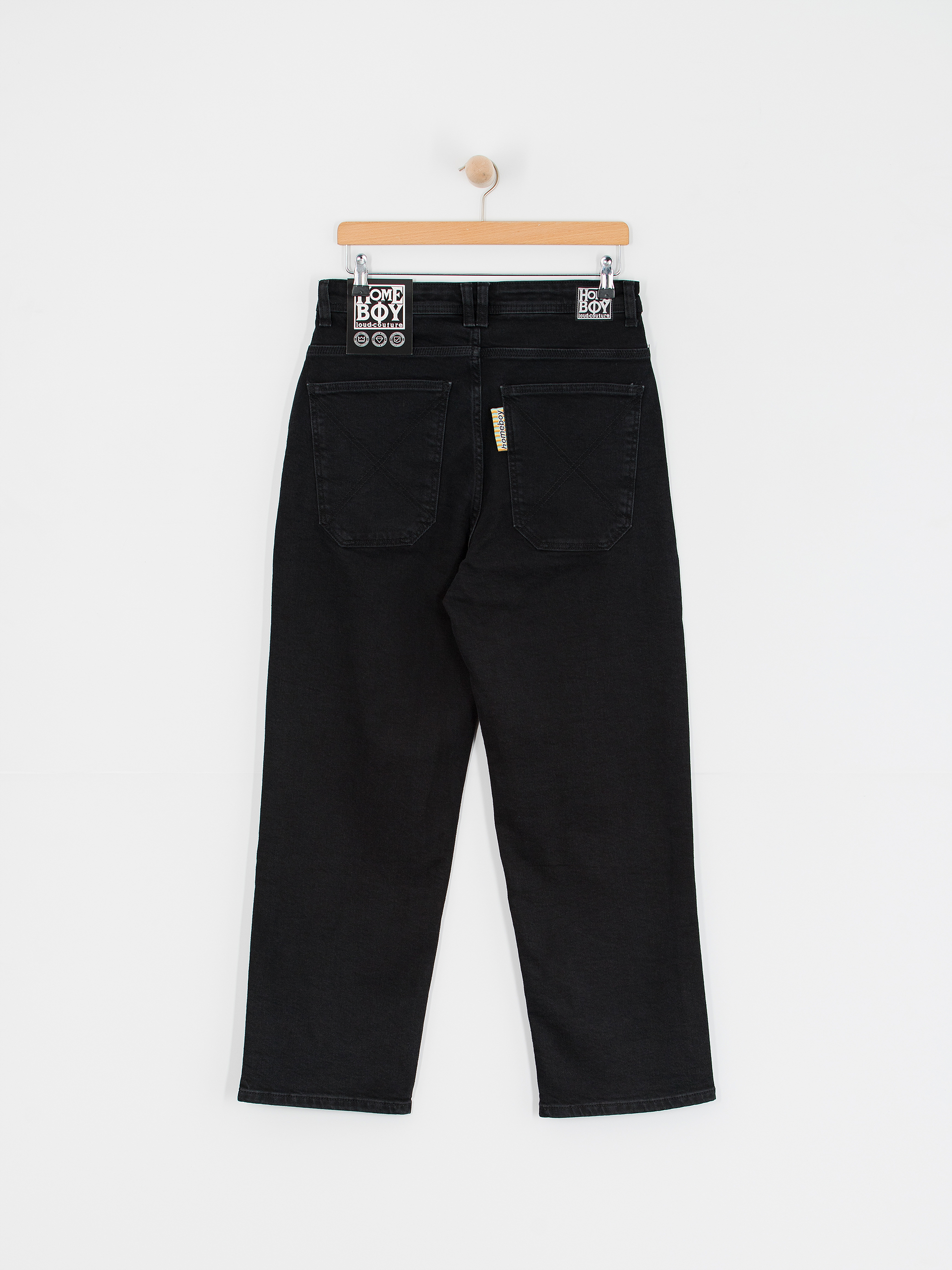 Pantaloni Homeboy X Tra Baggy Denim (washed black)