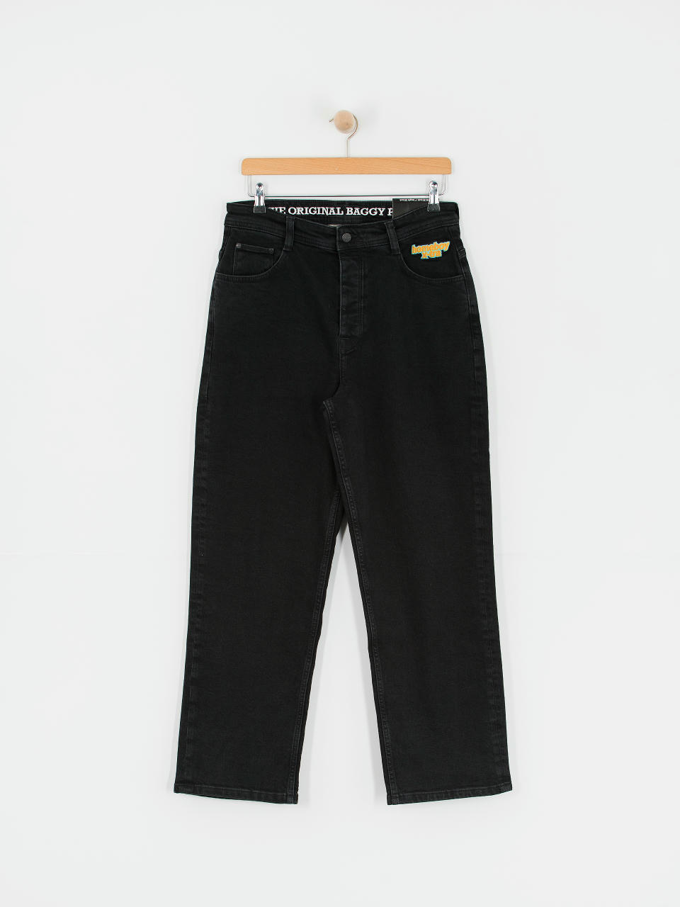 Pantaloni Homeboy X Tra Baggy Denim (washed black)