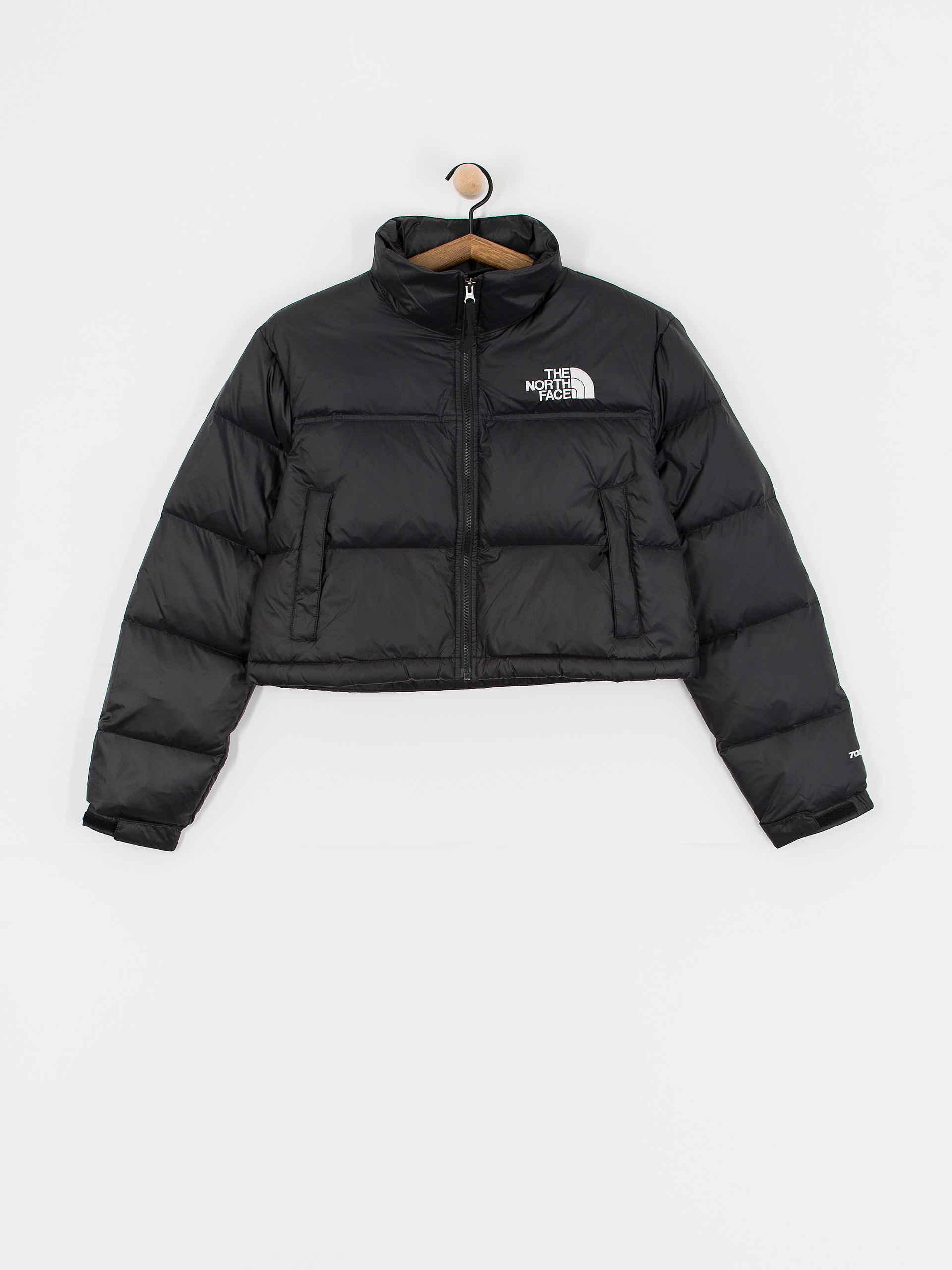 Geacă The North Face Nuptse Short Wmn - negru (tnf black/tnf black)