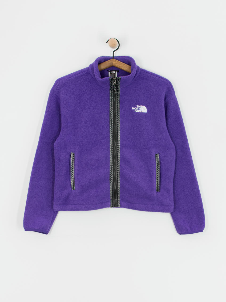 Hanorac din fleece The North Face Tnf Fleeski FZ Wmn (peak purple)