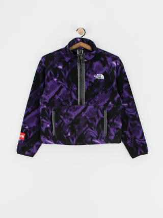 Hanorac din fleece The North Face Tnf Fleeski 1/4 Zip Wmn (peak purple 3d summit m)