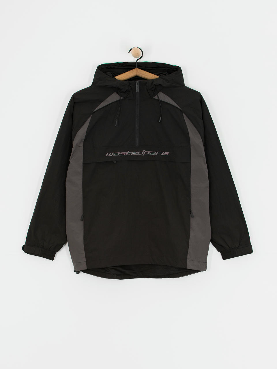 Geacă Wasted Paris Arena Windbreaker (black/charcoal)