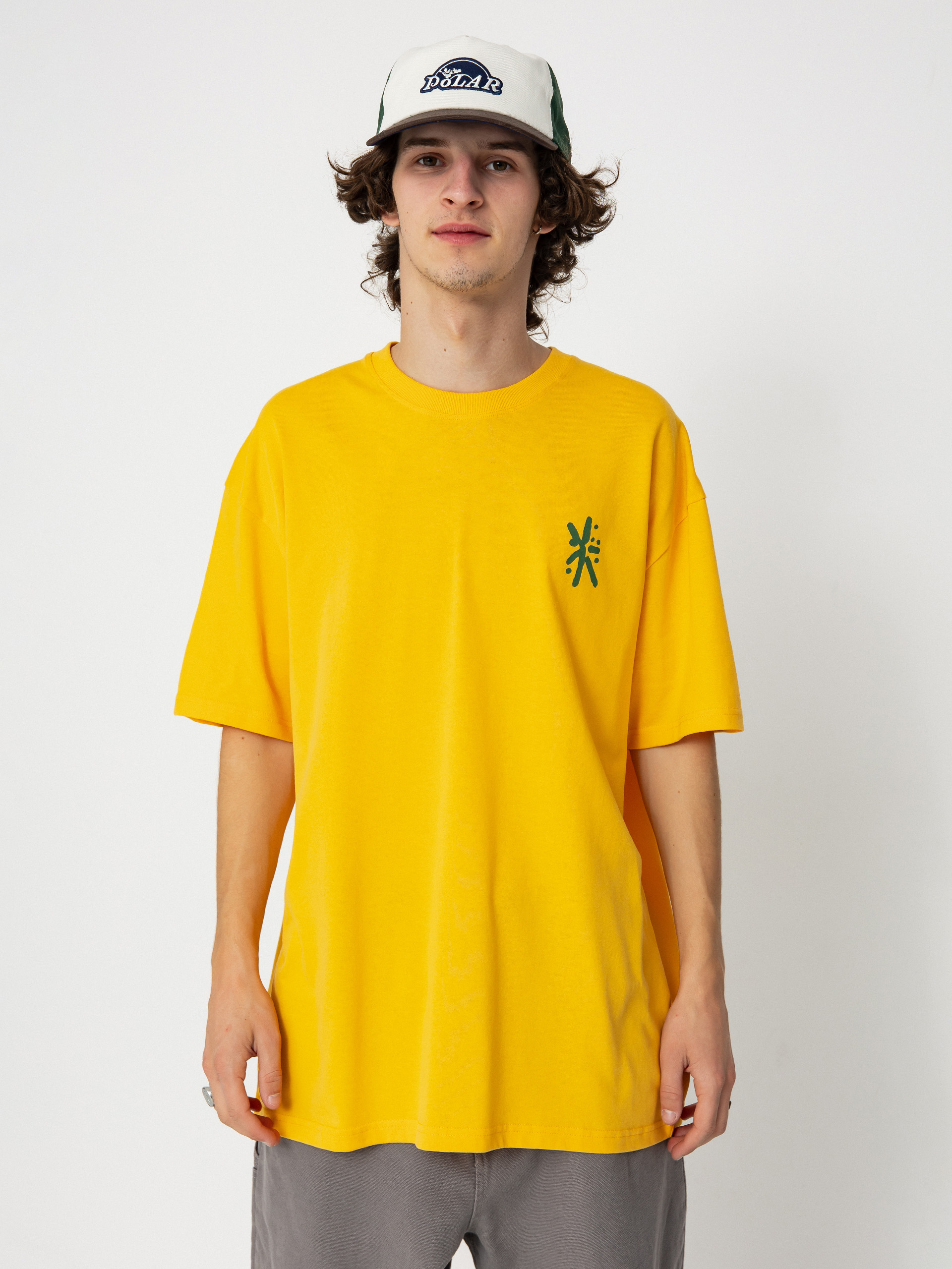 Tricou Polar Skate Cosmic (yellow)