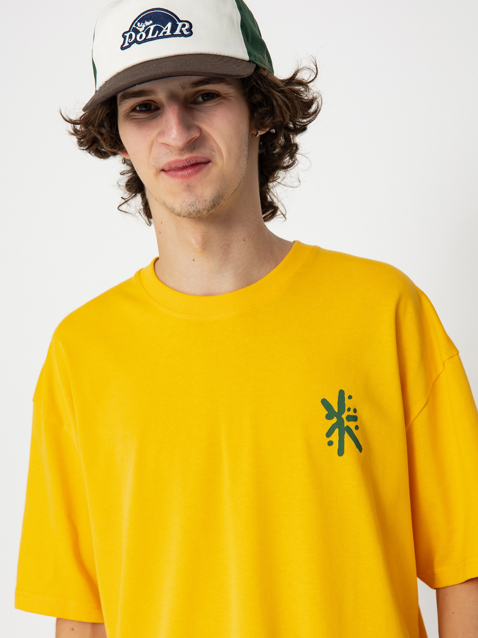 Tricou Polar Skate Cosmic (yellow)