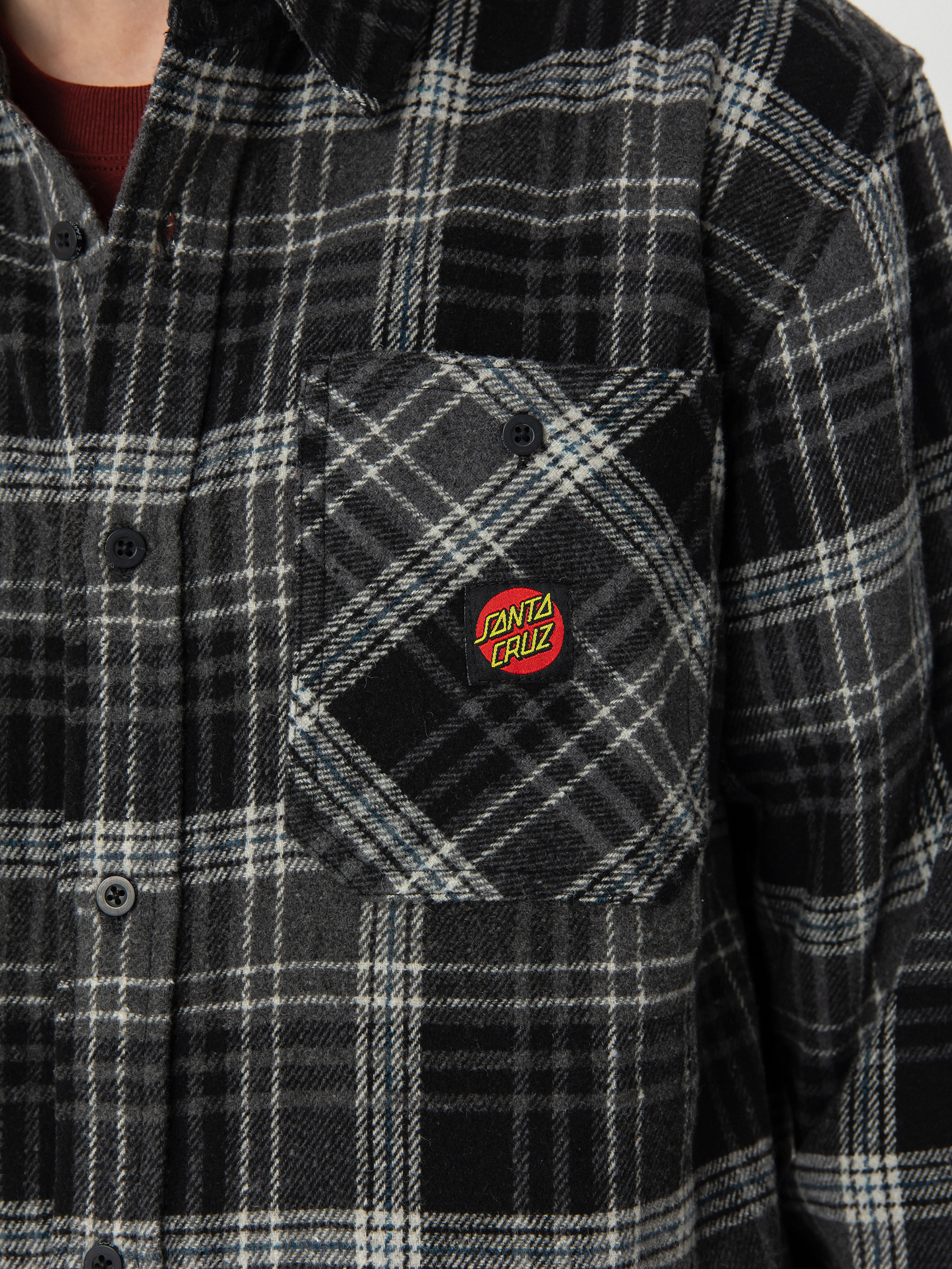 Cămașă Santa Cruz Apex (black check)