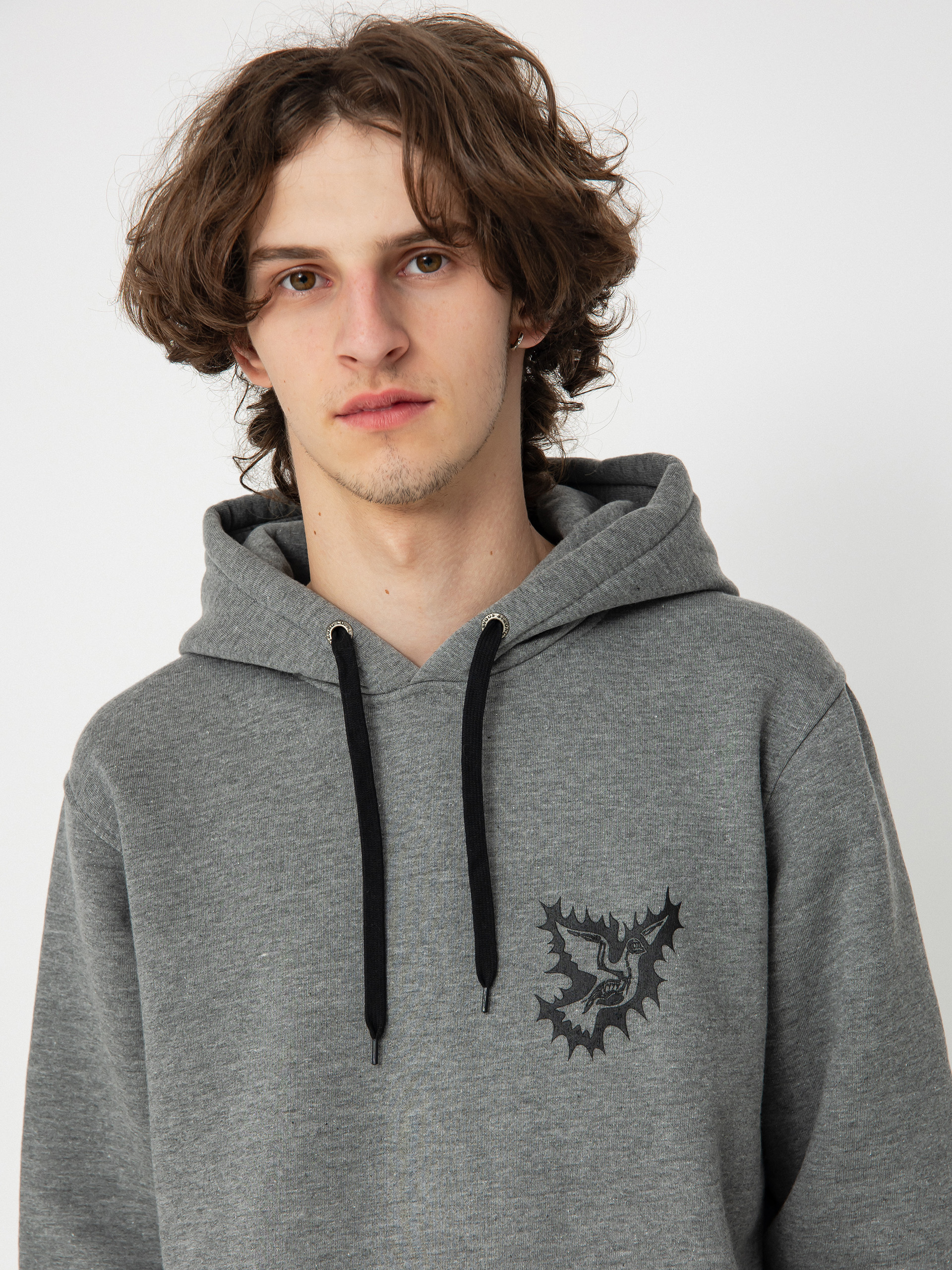 Hanorac cu glugă Nervous Alive HD (grey)