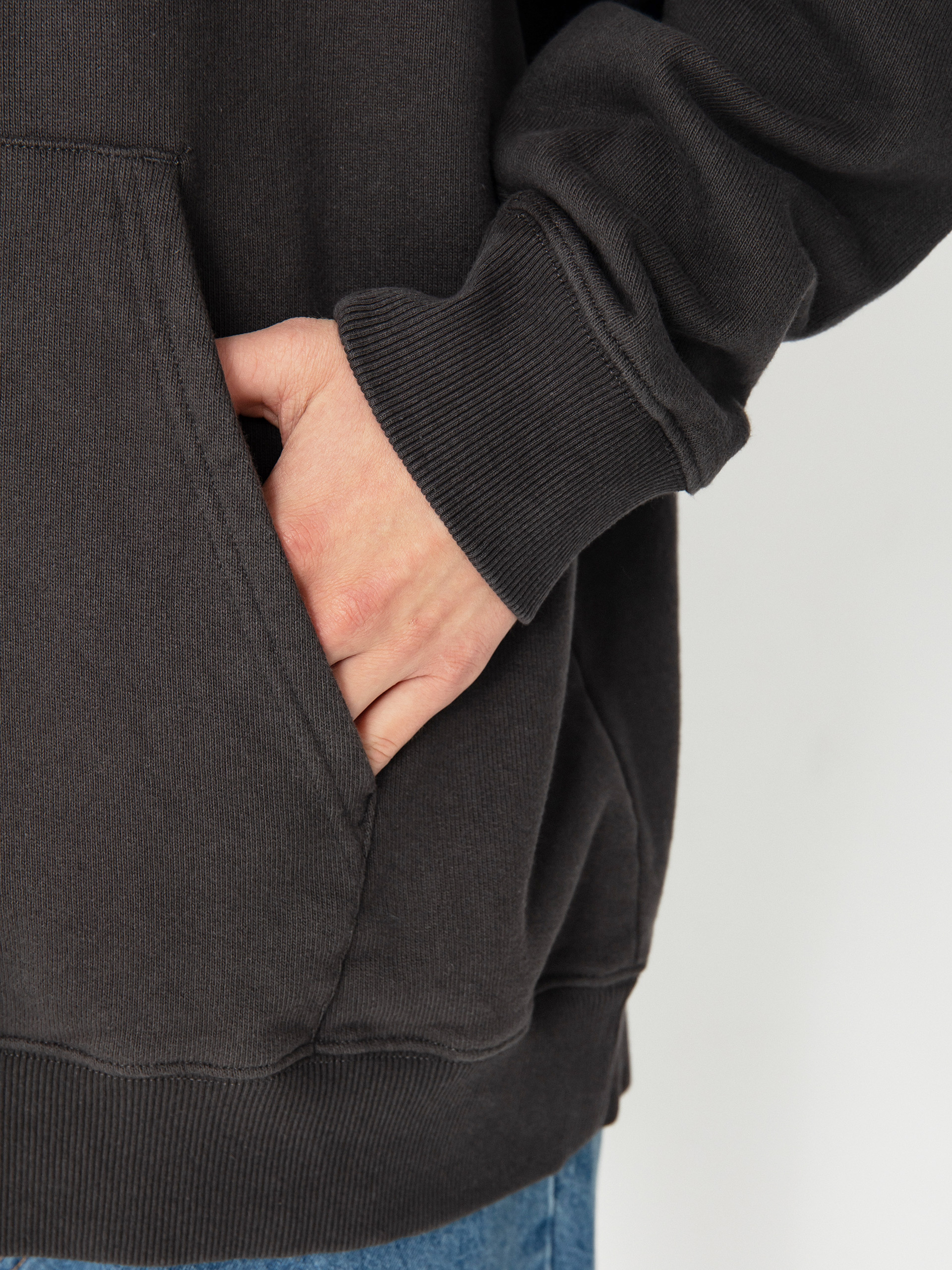 Hanorac cu glugă Deus Ex Machina Angel Energy HD (anthracite)